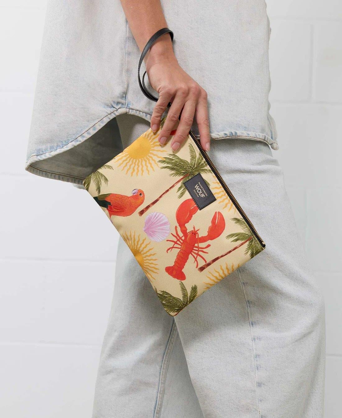 Wouf Clutch, El Çantası XLarge Pouch Daily Rio