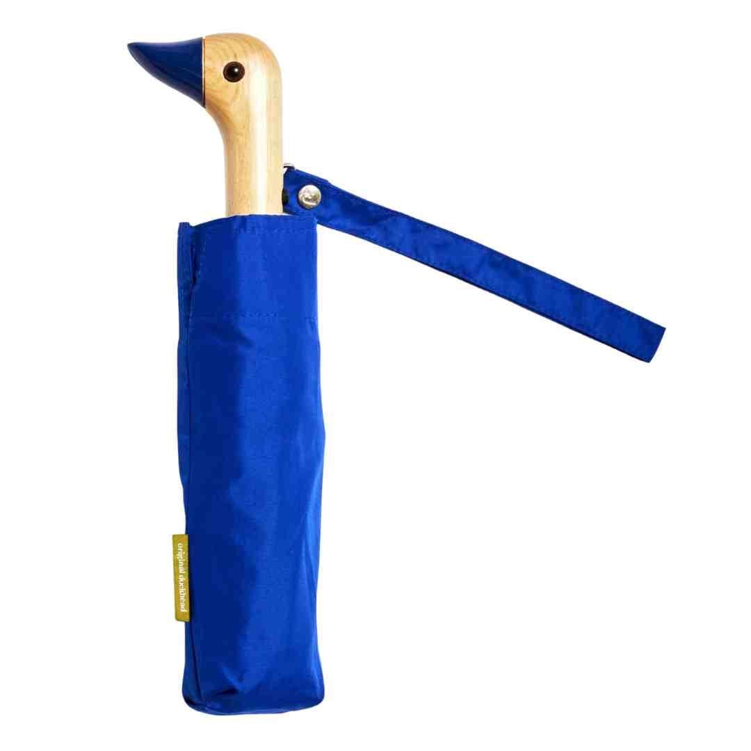Original Duckhead Duck Kompakt Şemsiye Mavi