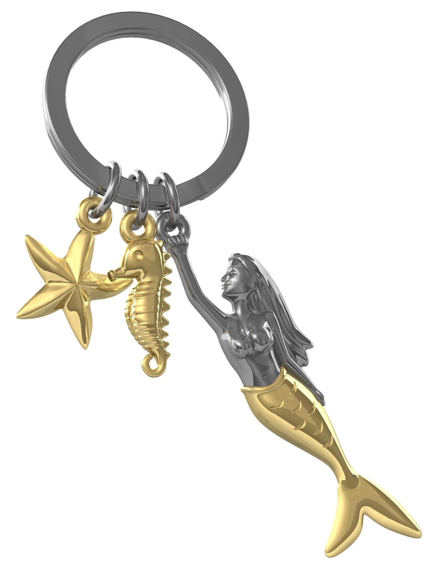 Metalmorphose Anahtarlık Deniz Kızı