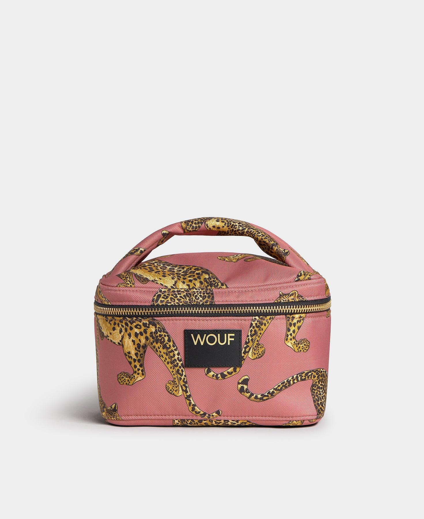 Wouf Makyaj Çantası Vanity Bag Blush Leopard