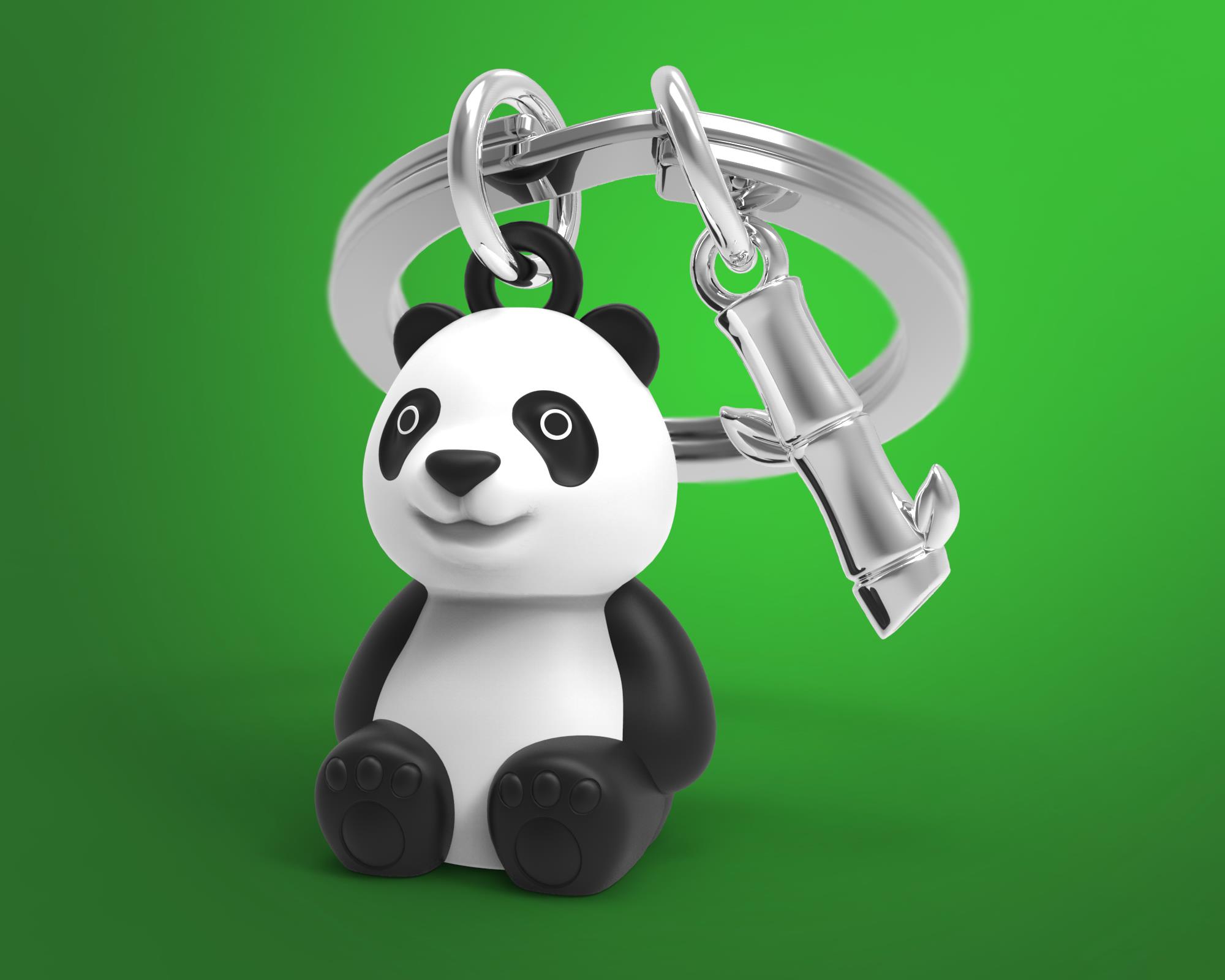Metalmorphose Anahtarlık Panda