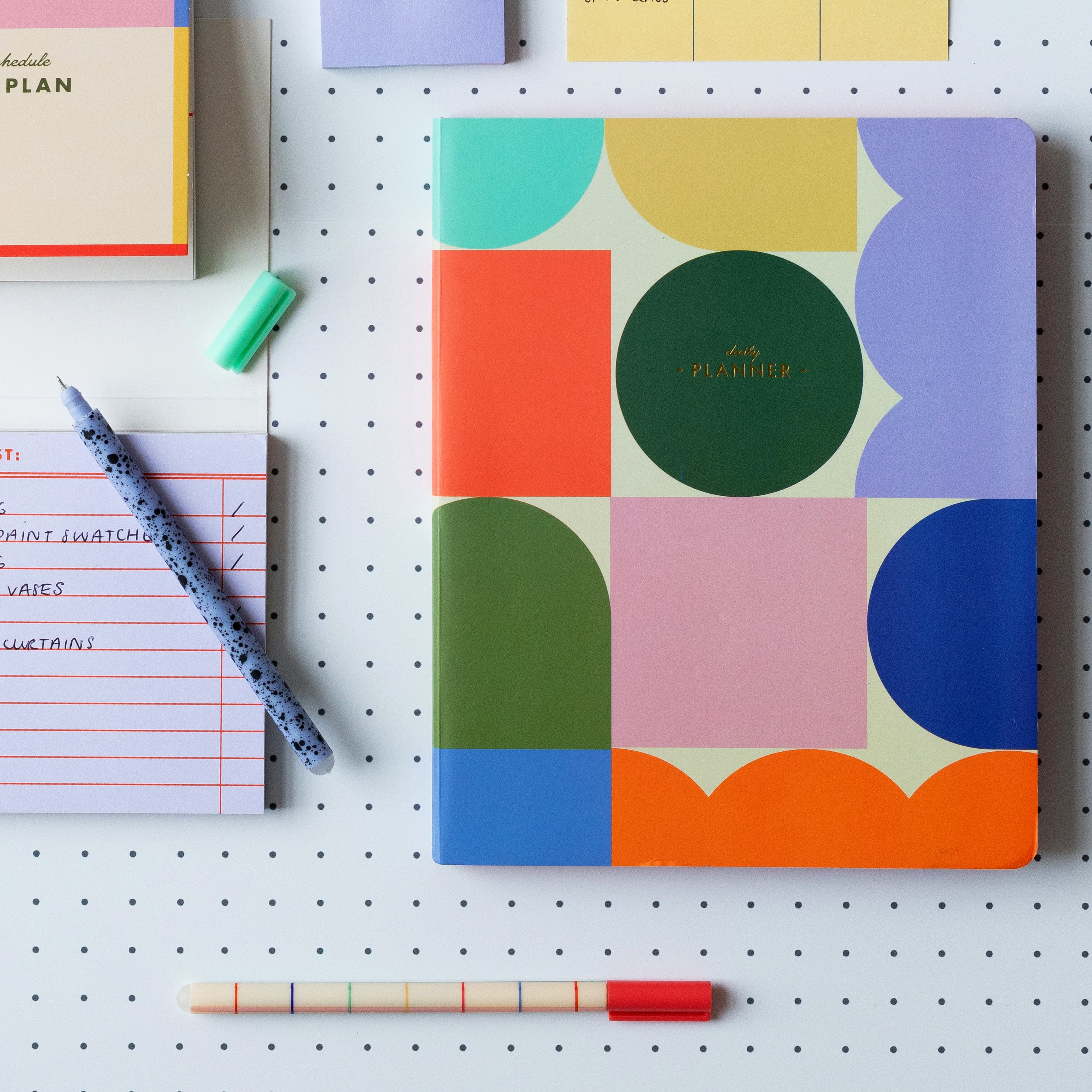 Kikkerland Inkerie Undated Daily Planner-Tarihsiz Günlük Planlayıcı