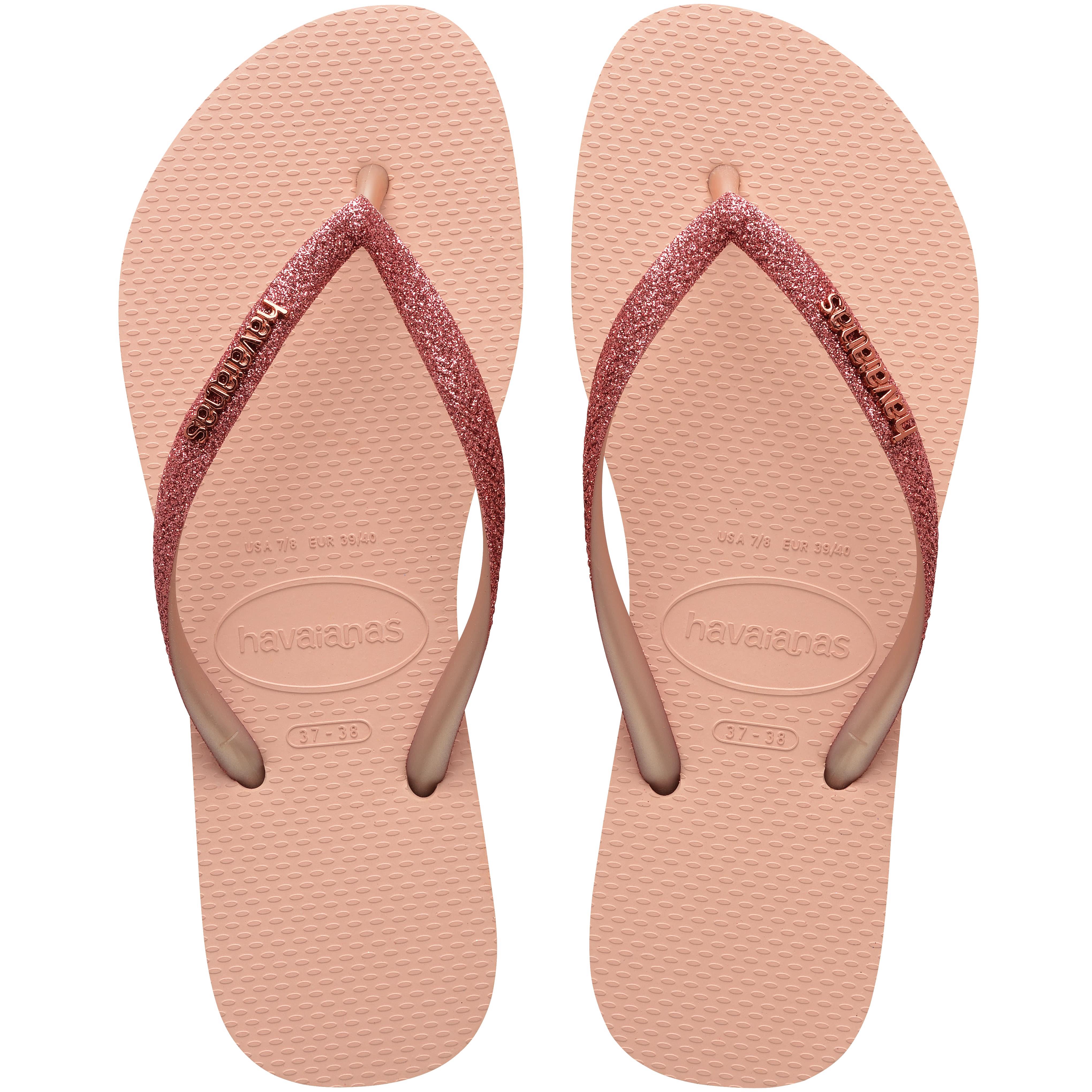 Havaianas Parmakarası Terlik Slim Glitter 2 Pink