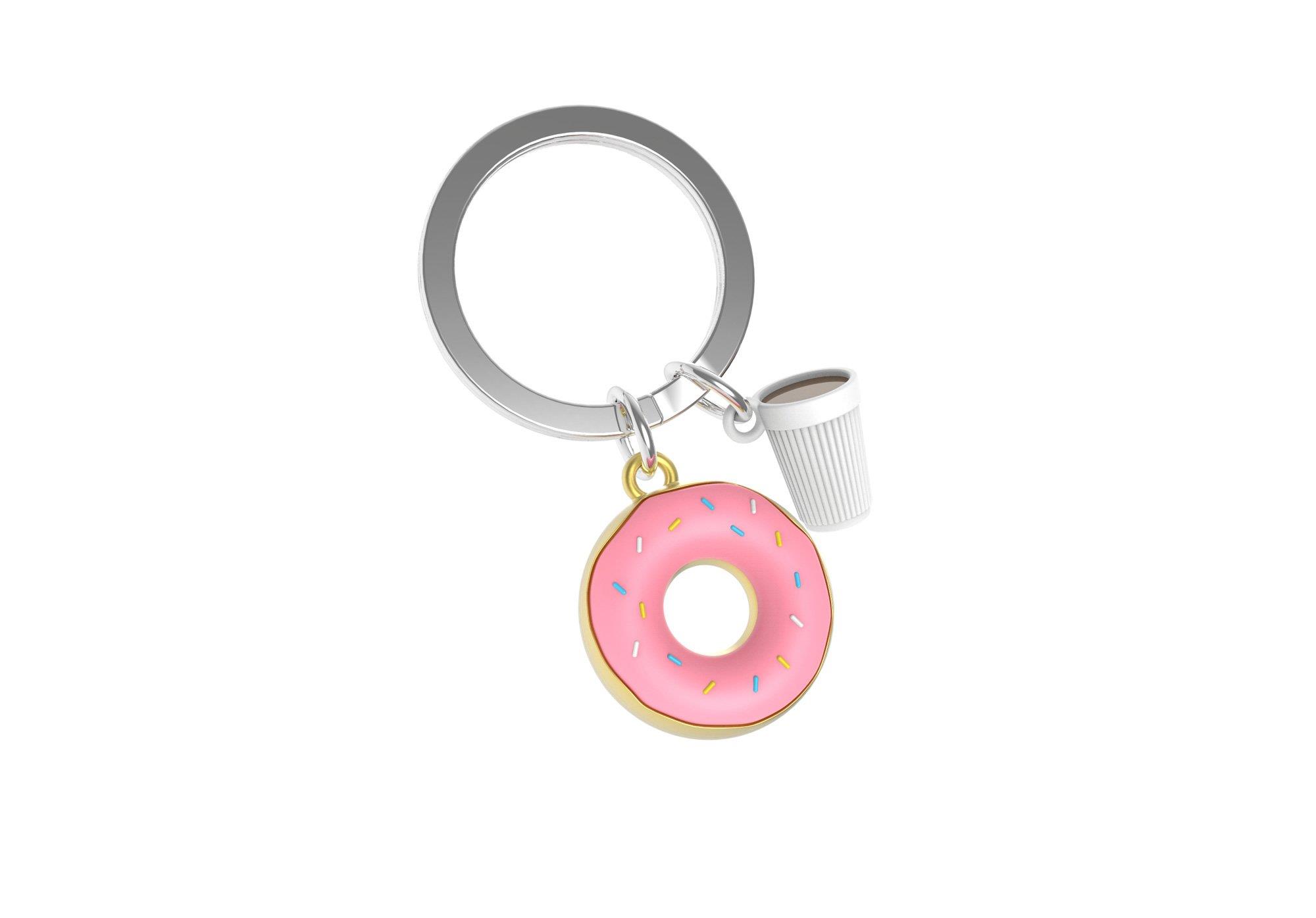 Metalmorphose Anahtarlık Donut