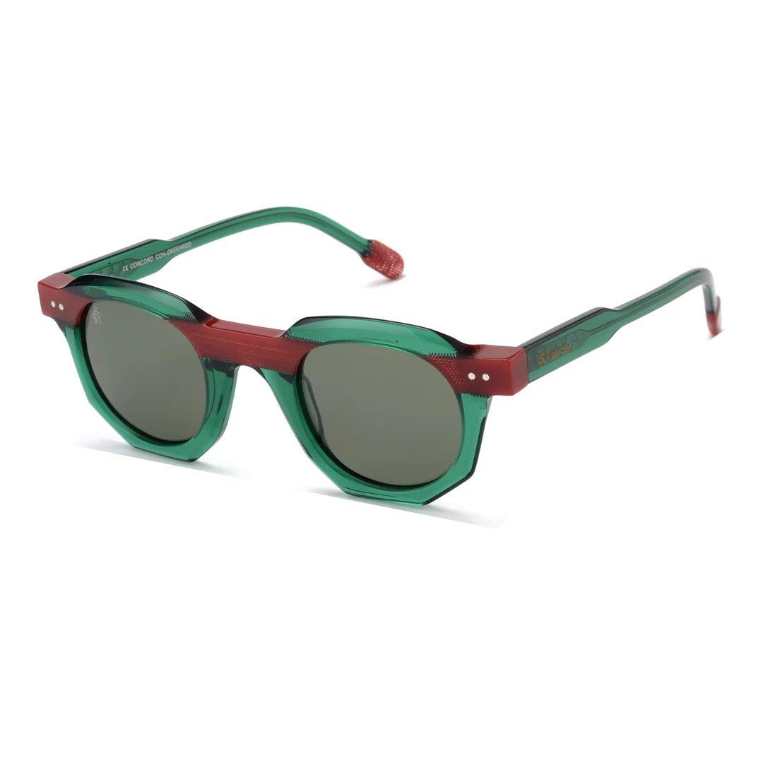 Freesbee Güneş Gözlüğü Concord Trans Green Red