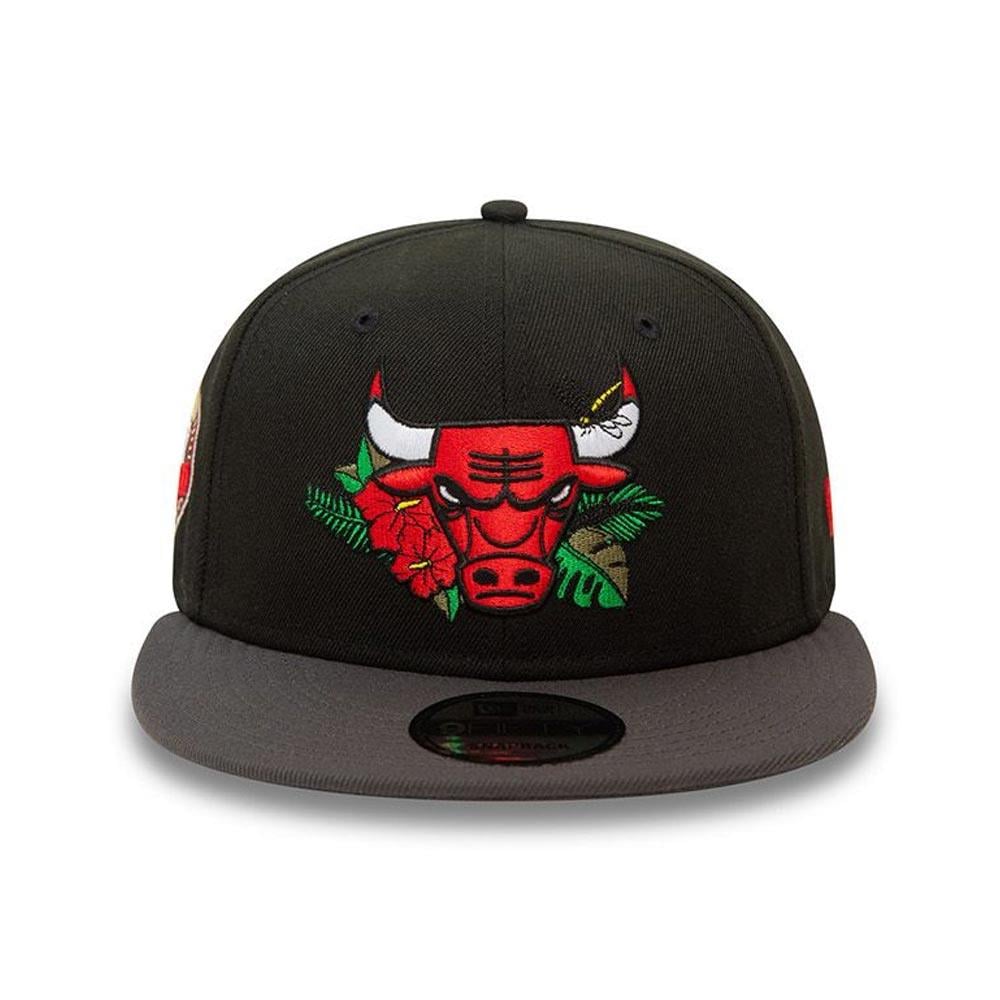 New Era Şapka 9Fifty Chicago Bulls Floral