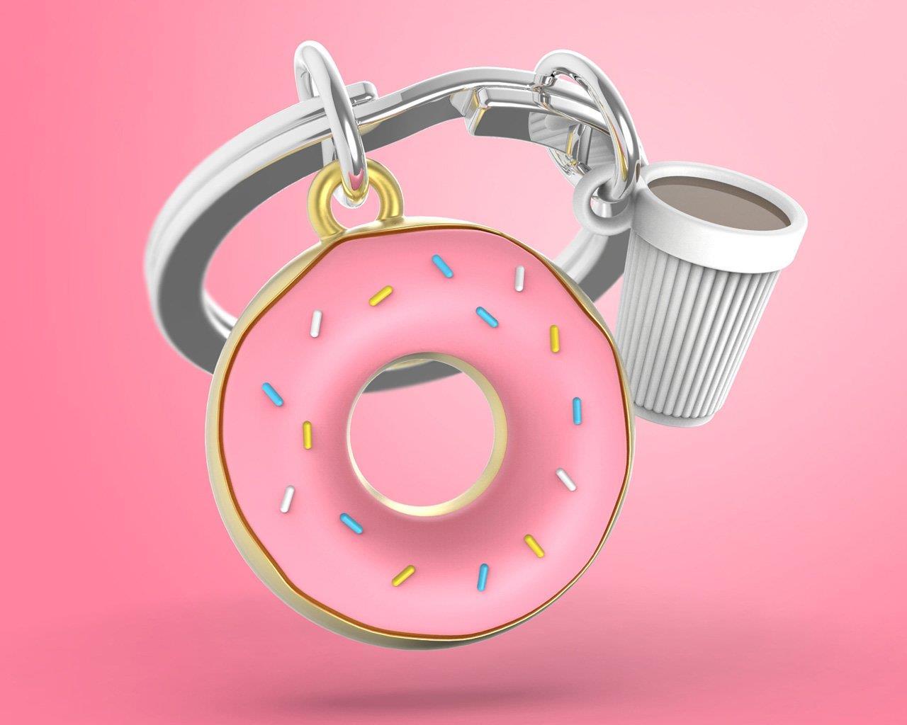 Metalmorphose Anahtarlık Donut