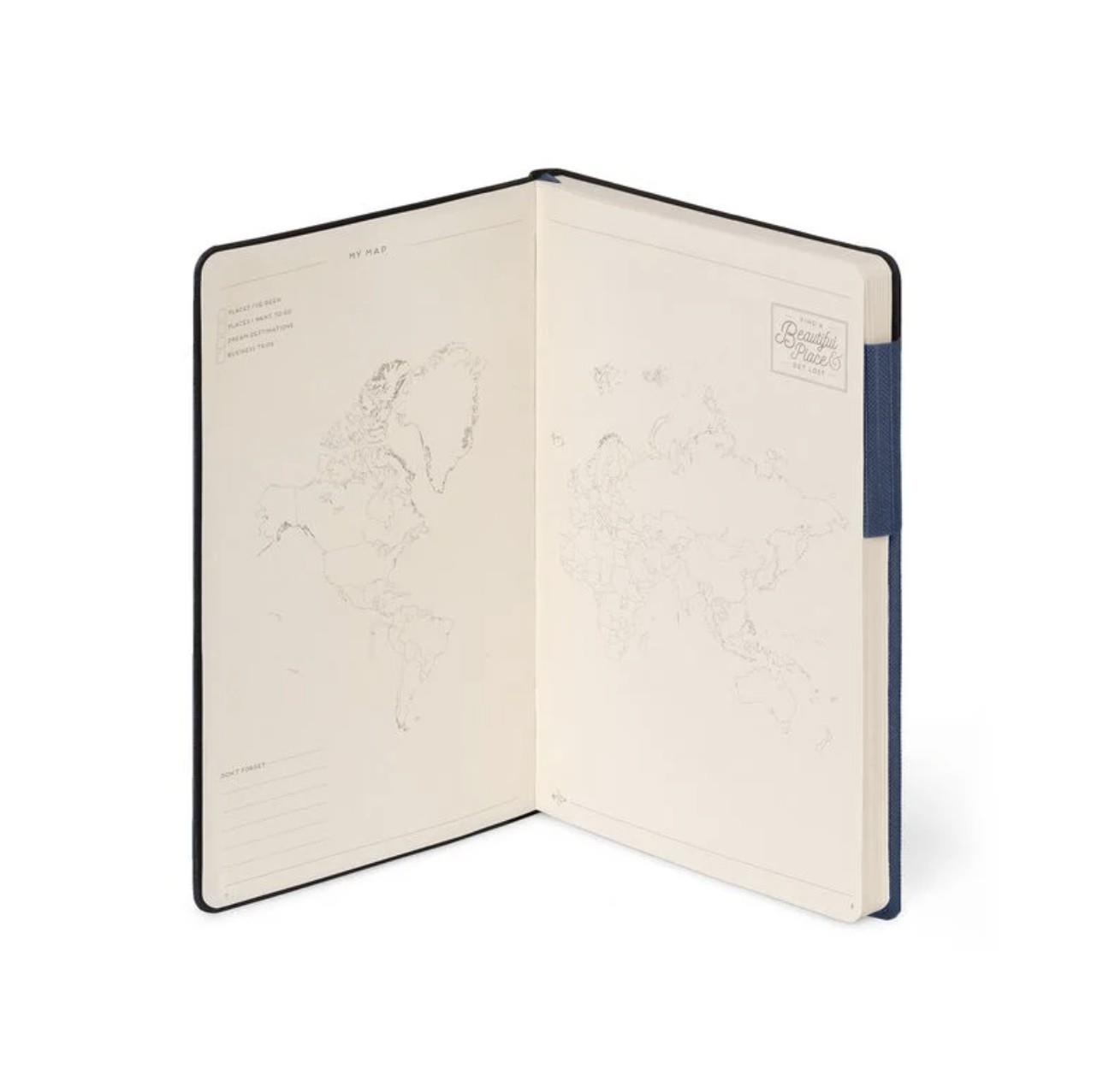 Legami Defter My Notebook Medium Çizgisiz Lacivert