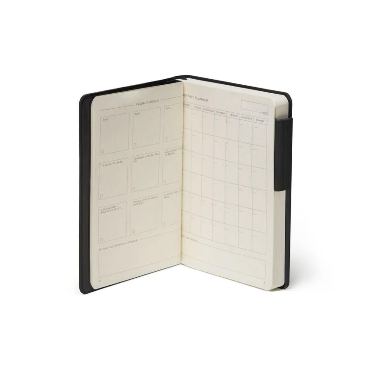 Legami Defter My Notebook Small Çizgili Siyah