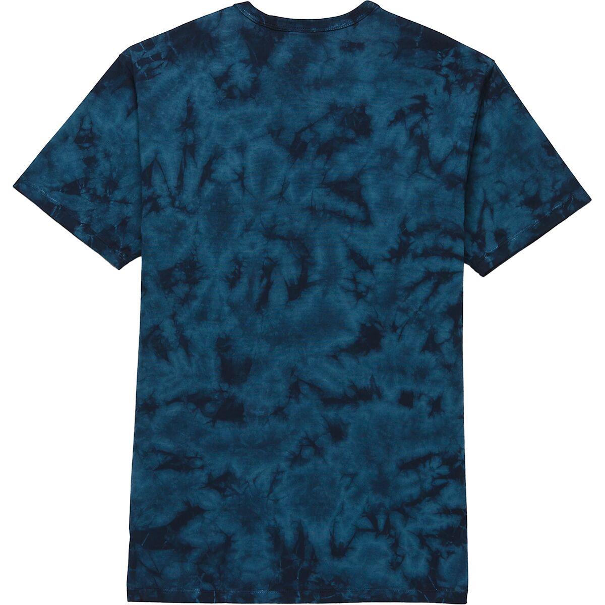 Vans Tshirt Off The Wall ICE TIE DYE SS Tee Teal