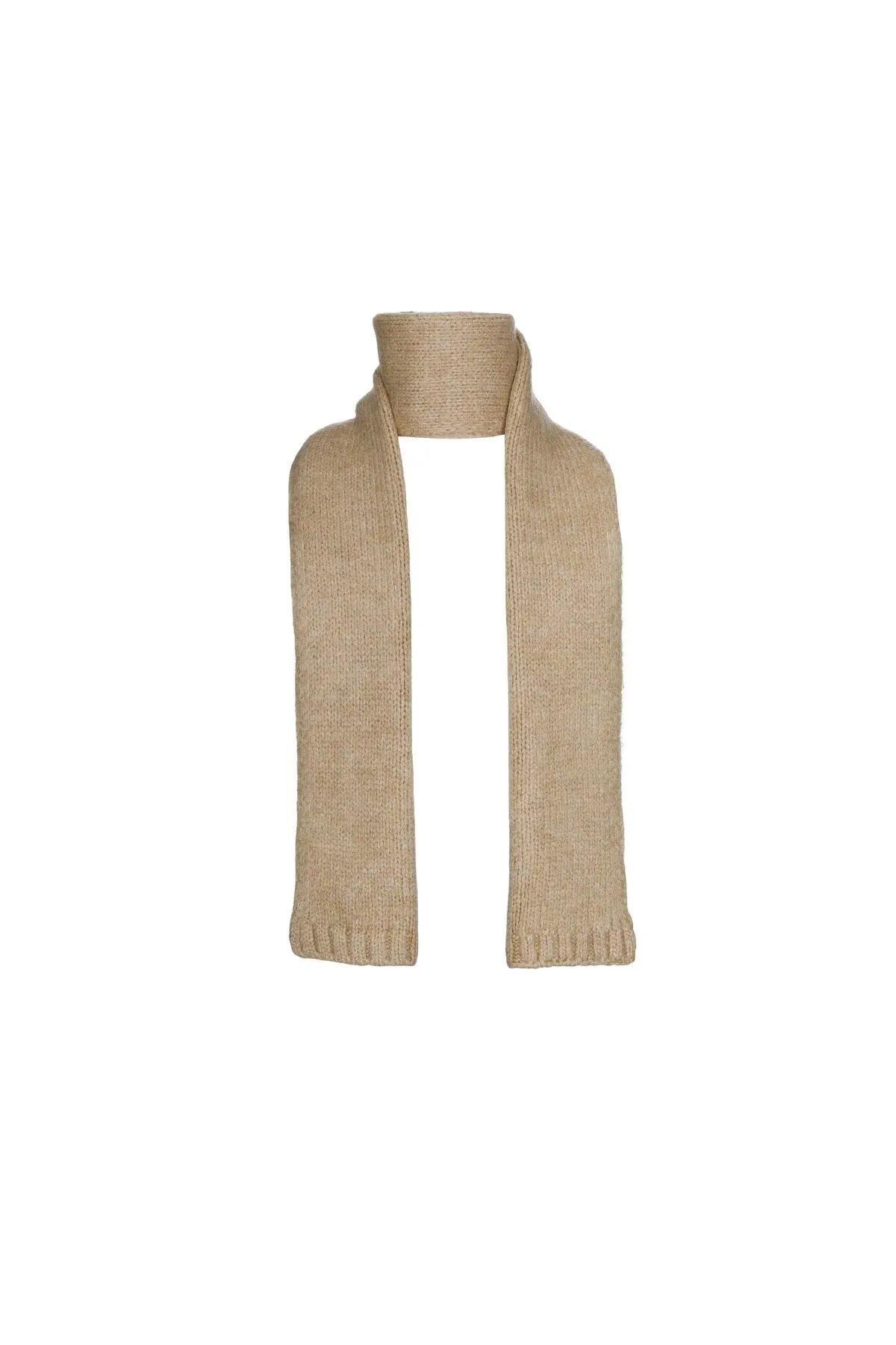 Unisex Atkı Confi Scarf Camel_FO4589CA