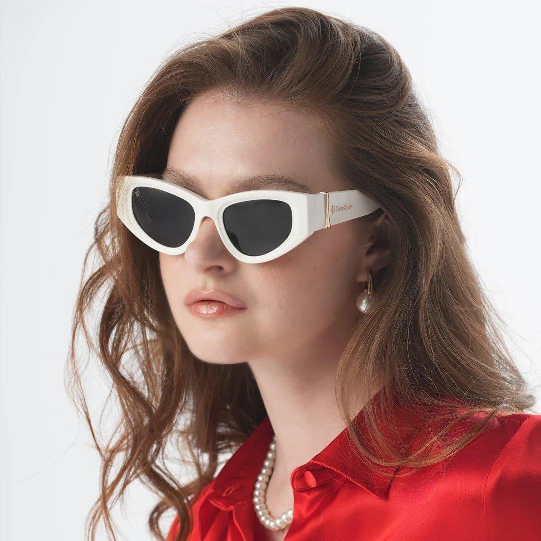 Freesbee Güneş Gözlüğü Palma White