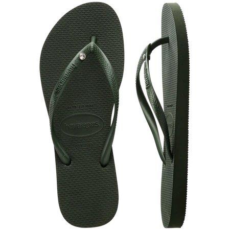 Havaianas Terlik Slim Crystal SW II Olive Green