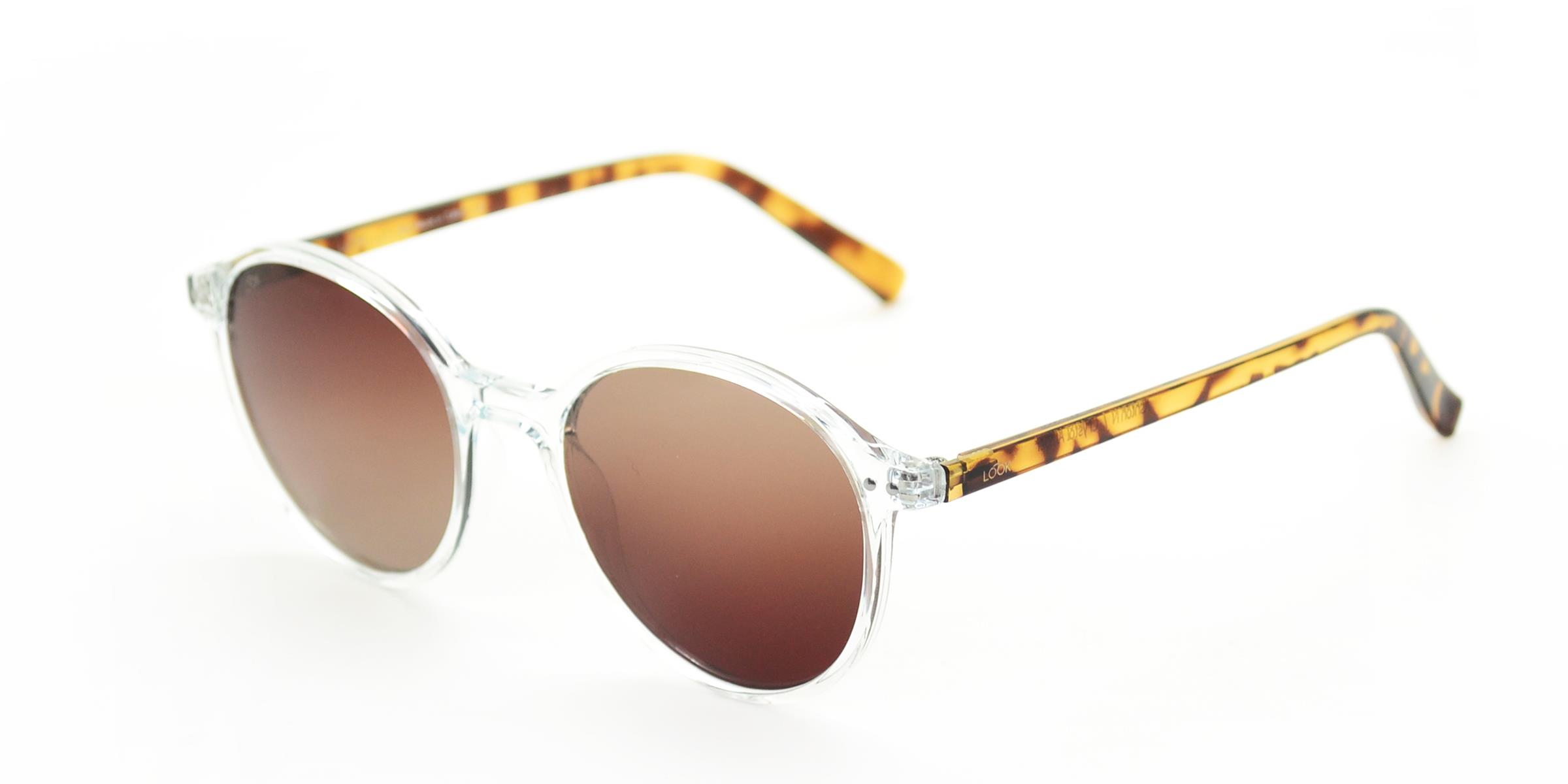 Looklight Güneş Gözlüğü Ashton N Crystal Amber Brown (LL346)