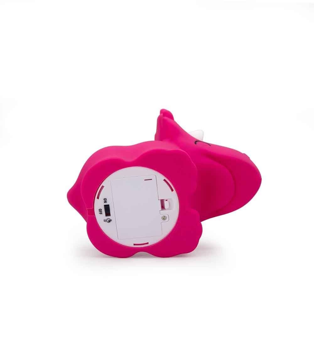 Dhink Silikon Gece Lambası Triceratops Trixie Pembe