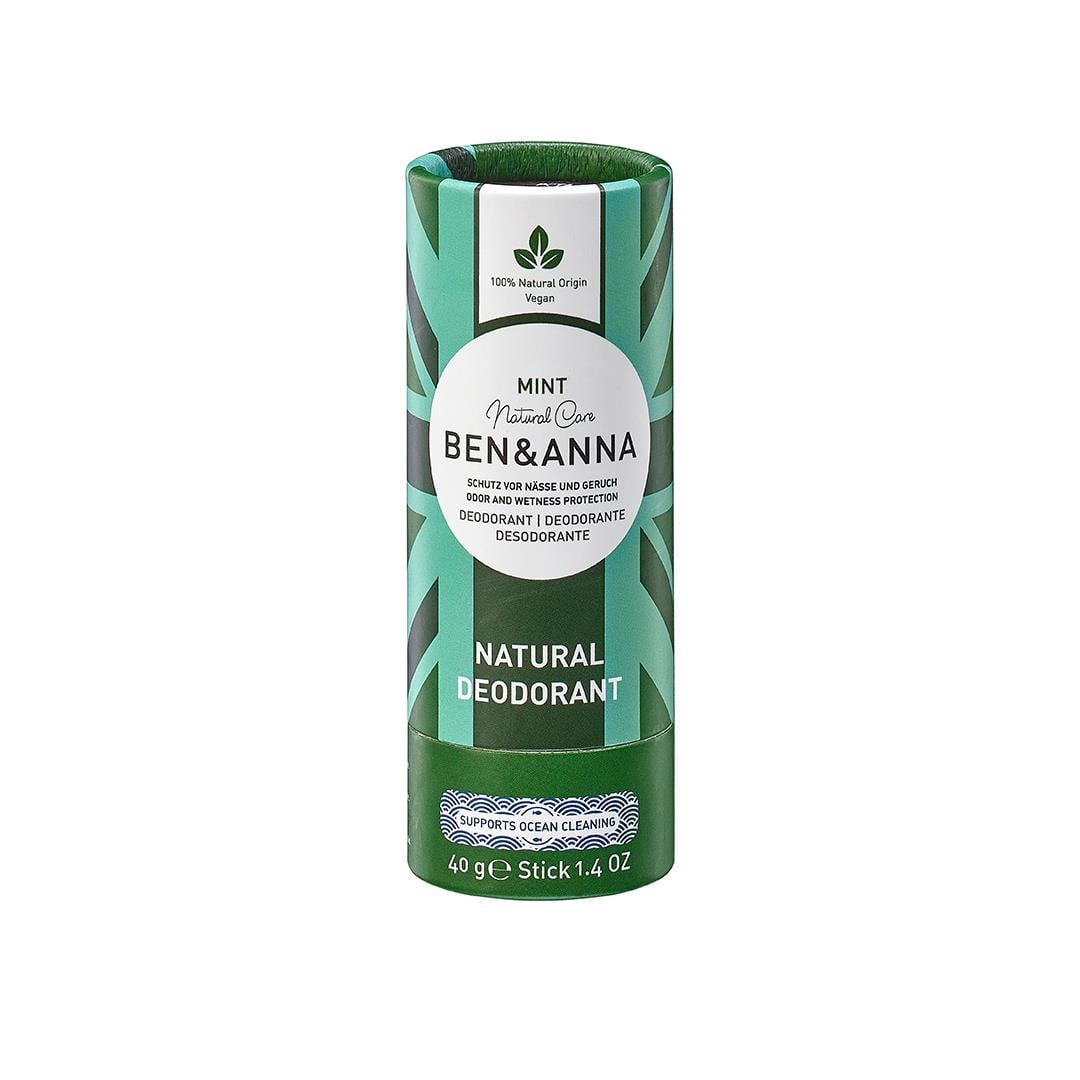 Ben&Anna Natural Deodorant Papertube Mint 40 gr.