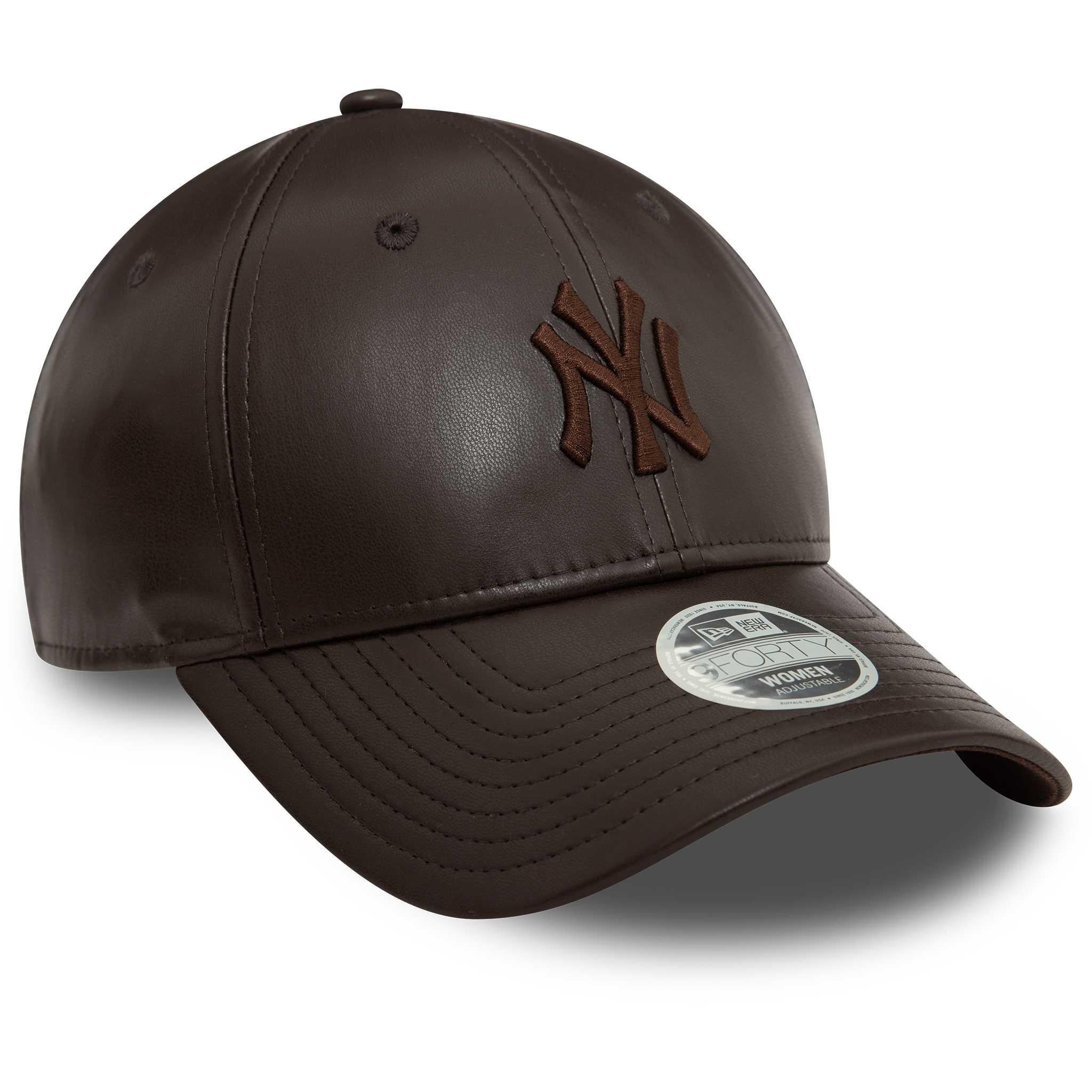 New Era Kadın Şapka 9forty Wmns Midi PU New York Yankees BRWBRW