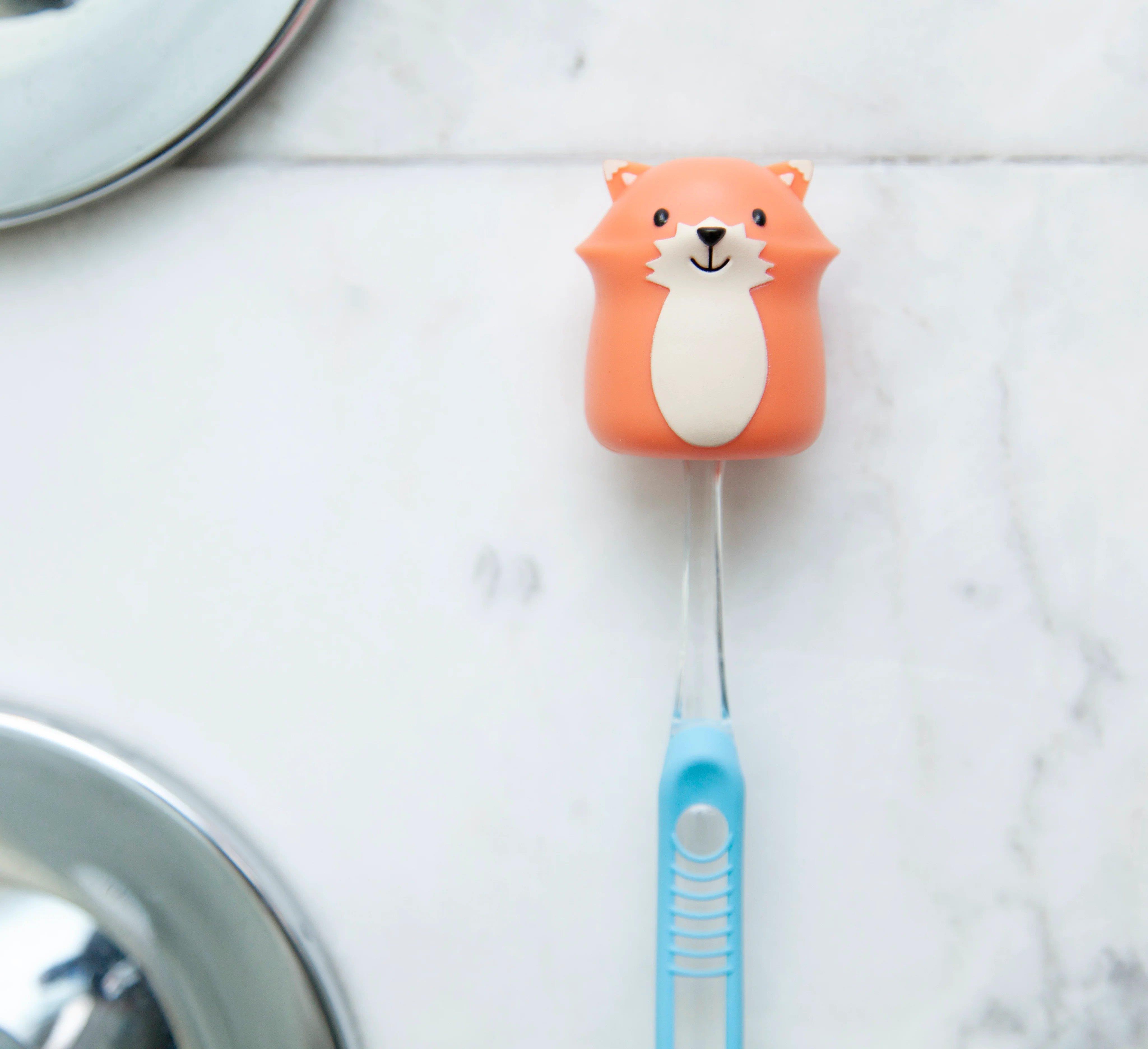 Kıkkerland Fox Toothbrush Holder-Diş Fırçası Tutacağı Tilki