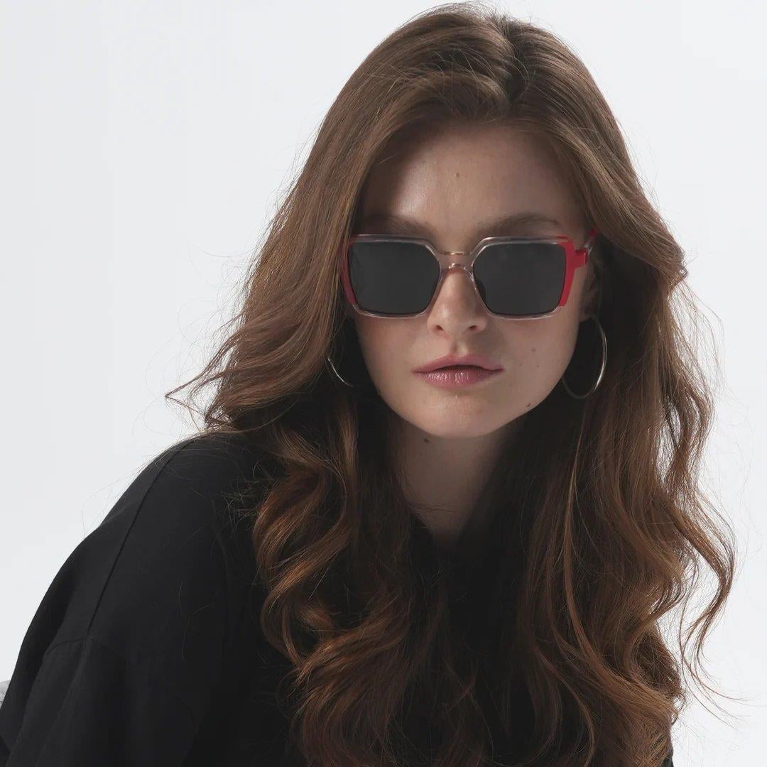 Freesbee Güneş Gözlüğü Clara Pink Red