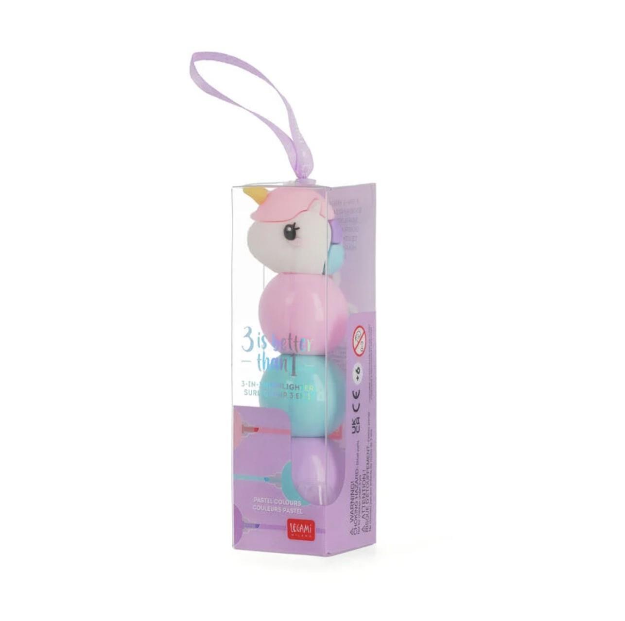 Legami Fosforlu Kalem 3 in 1 Unicorn