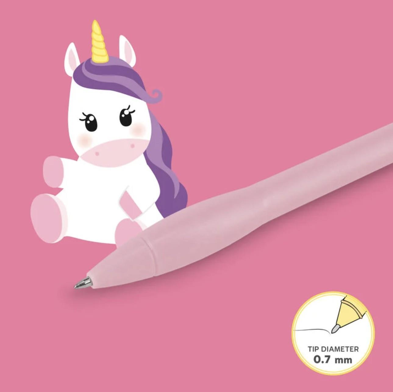 Legami Işıklı Tükenmez Kalem Unicorn