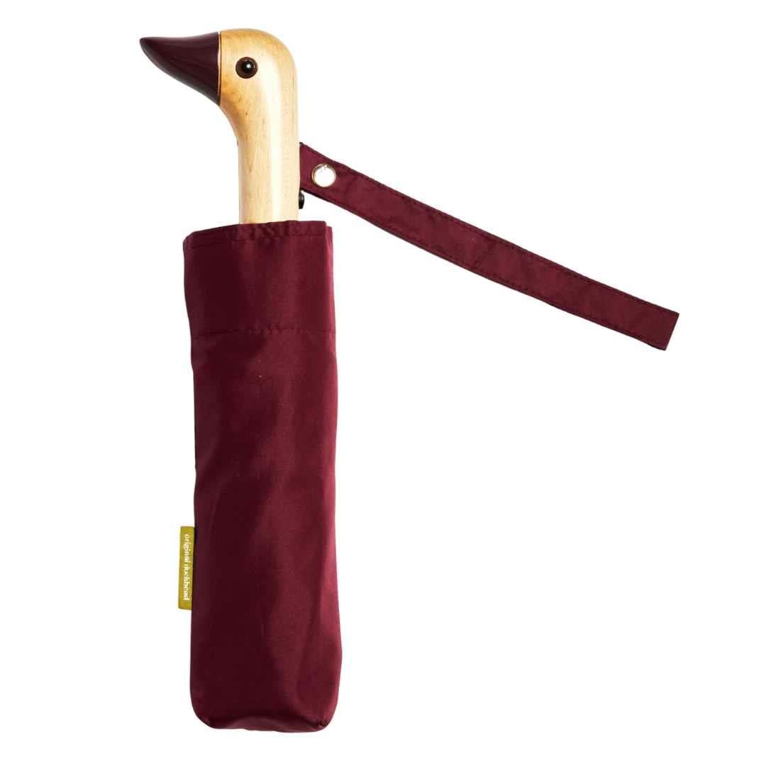 Original Duckhead Duck Kompakt Şemsiye Bordo