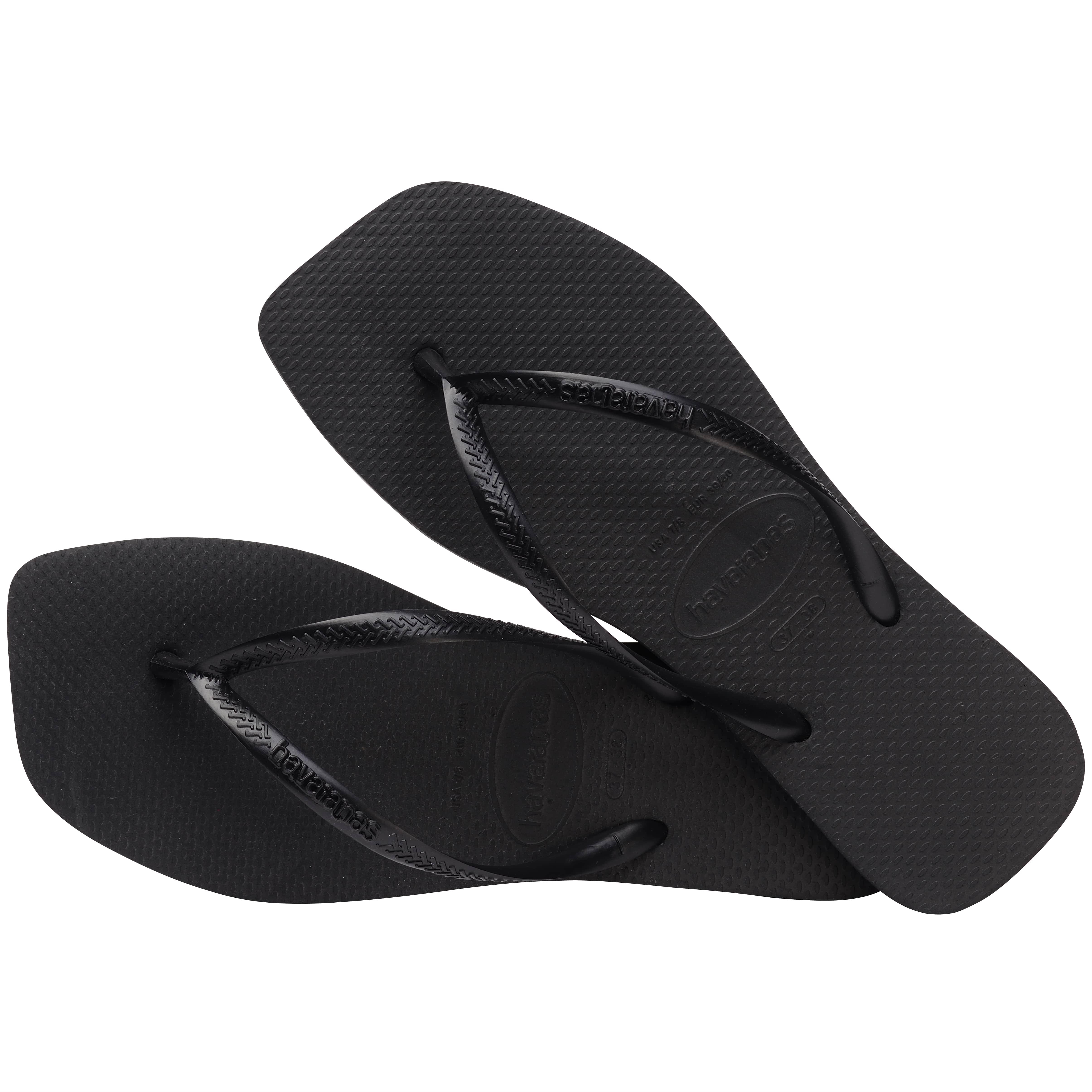 Havaianas Terlik Slim Square Preto Black