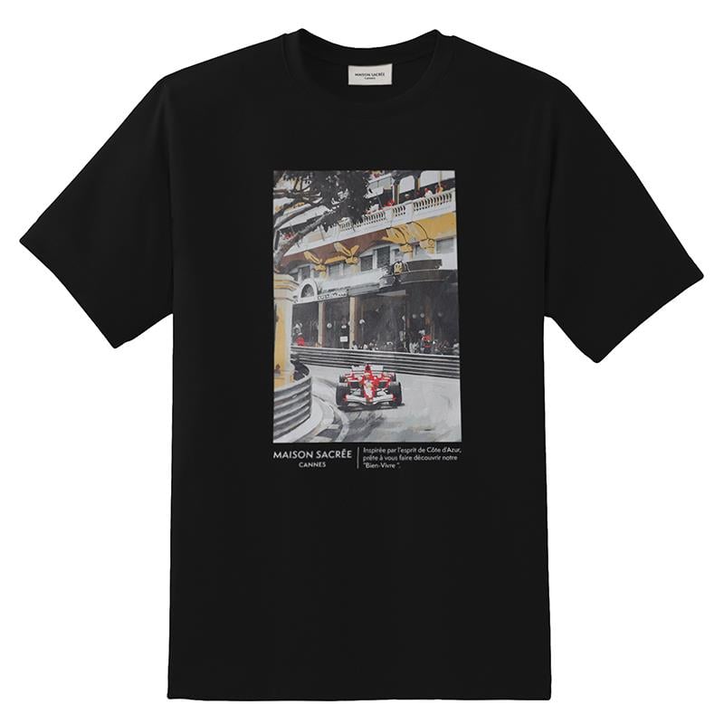 Maison Sacrée Tshirt Larvotto Siyah
