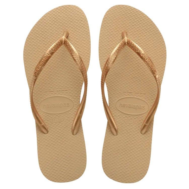 Havaianas Parmakarası Terlik Slim Gold