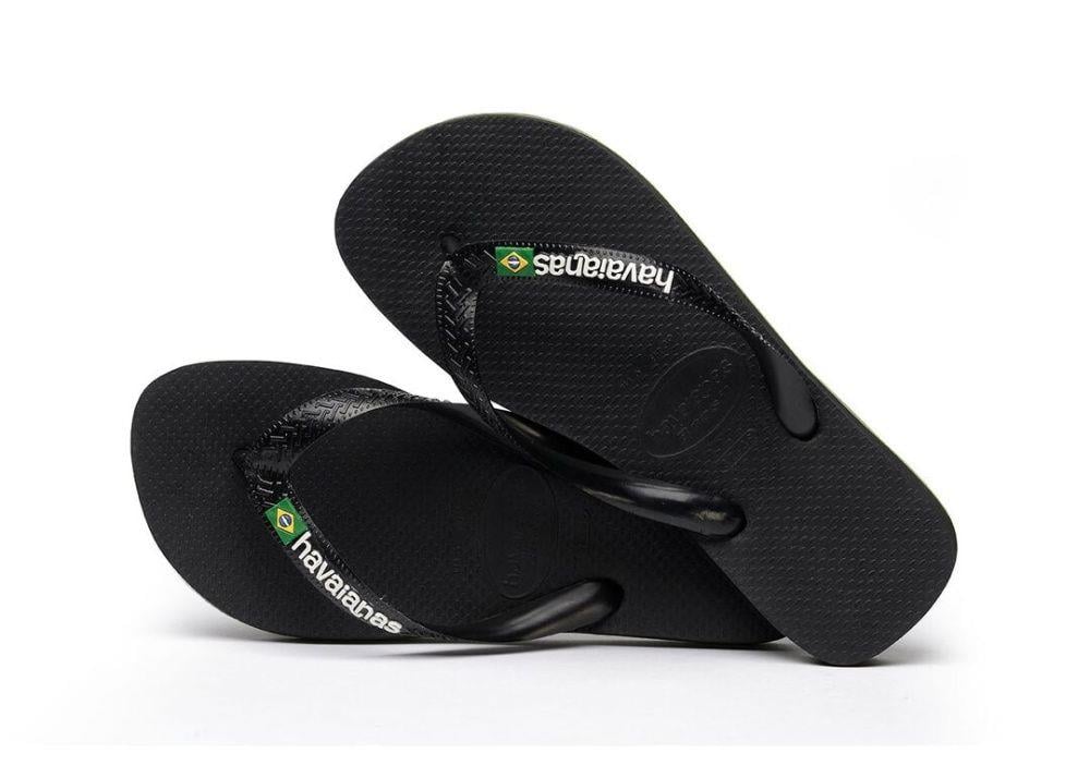 Havaianas Parmak Arası Terlik Brasil Logo Black