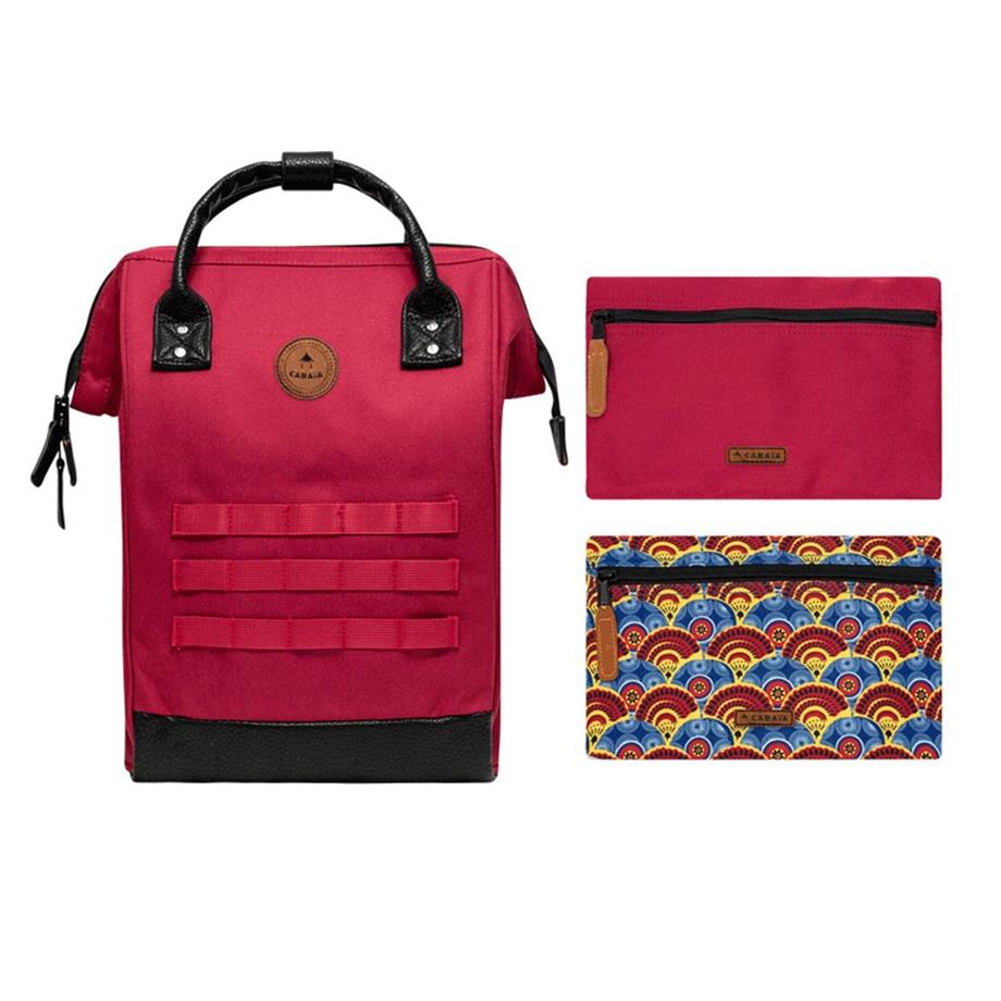Cabaia Sırt Çantası Adventurer Medium Shangai/Berlin Black Cherry