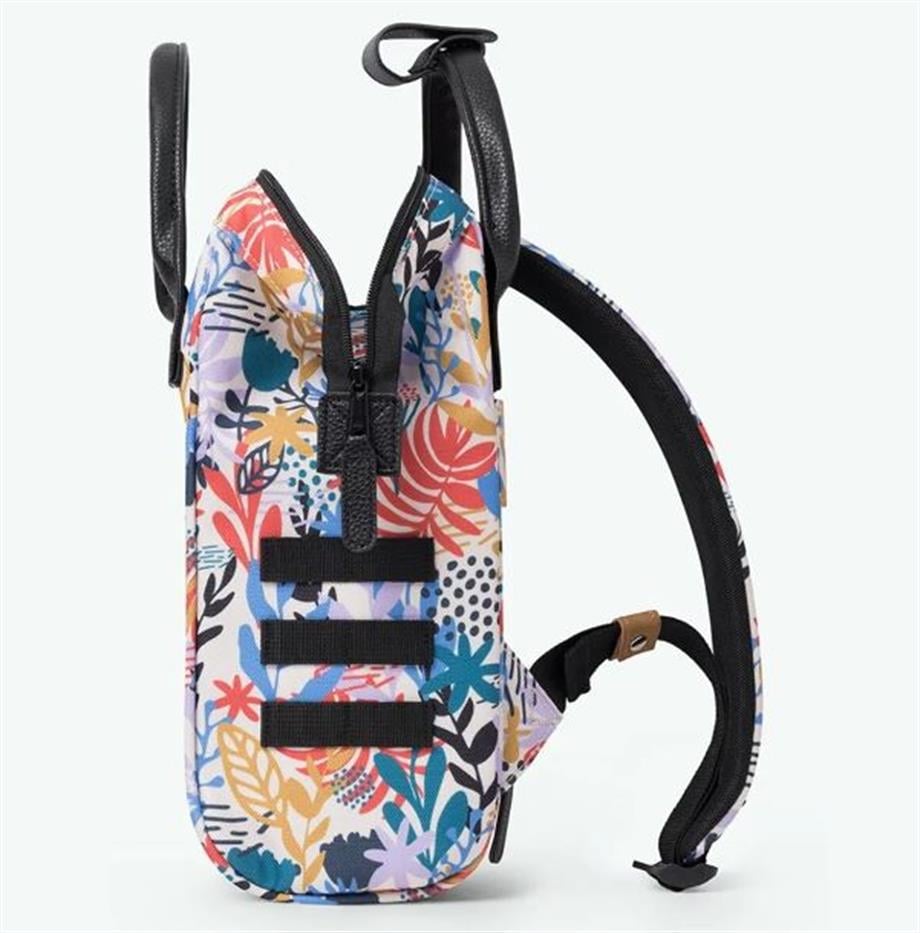 Cabaia Sırt Çantası Adventurer Small Lusaka Black Graphic Flower