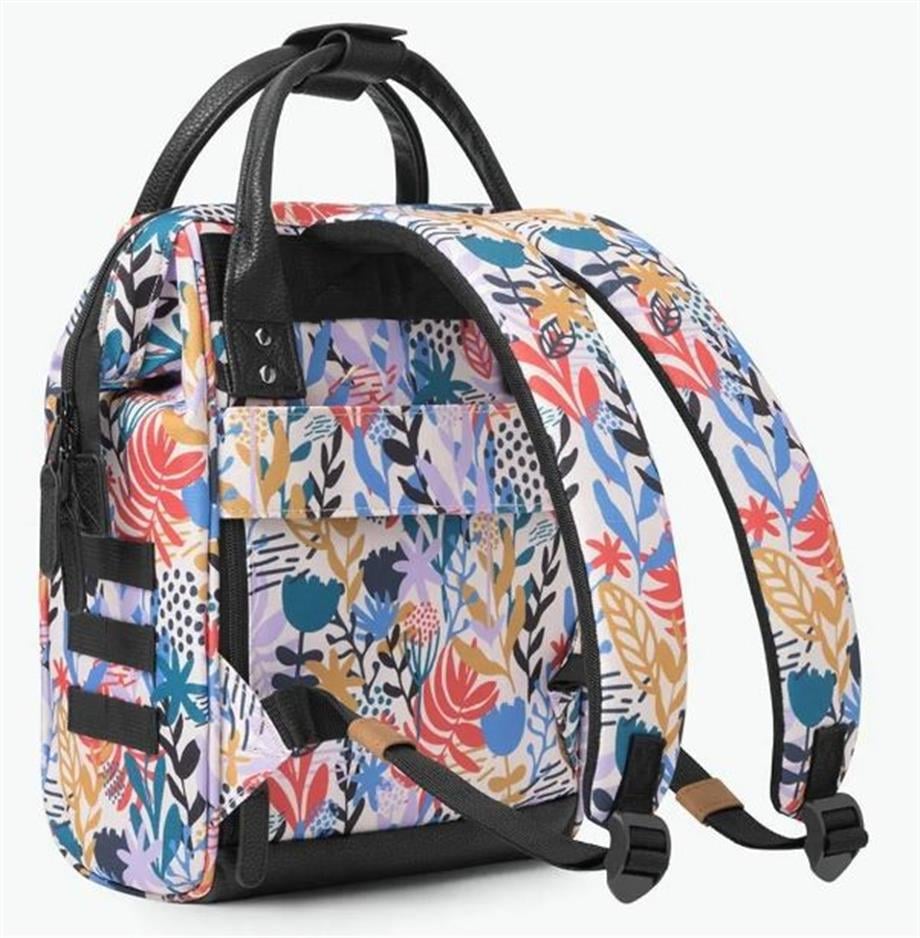 Cabaia Sırt Çantası Adventurer Small Lusaka Black Graphic Flower