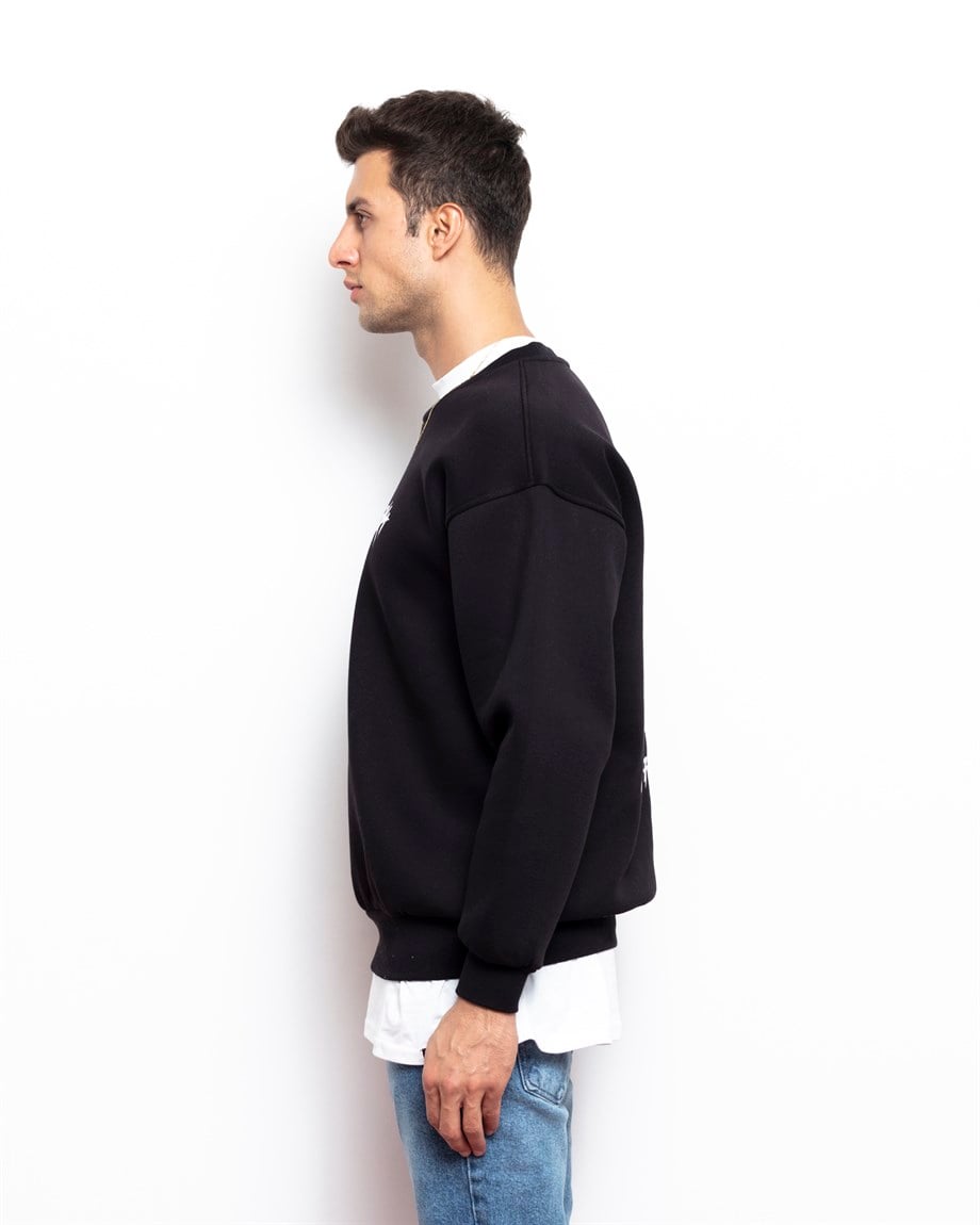 Catch Sweatshirt Rose Japan Siyah