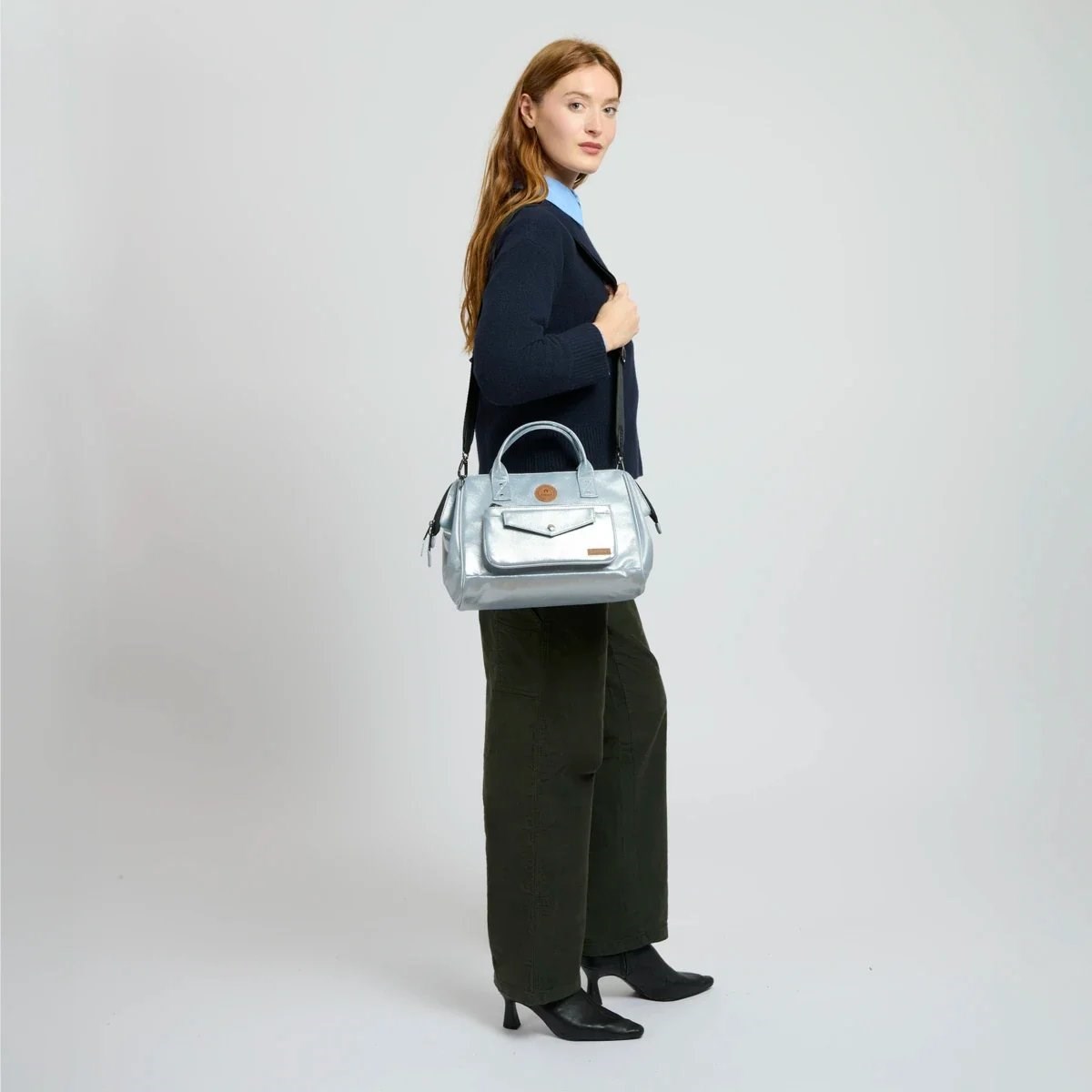 Cabaia Cross Body Bag Fiji Large Omuz Çantası | Su İtici Geniş Hacimli Çanta