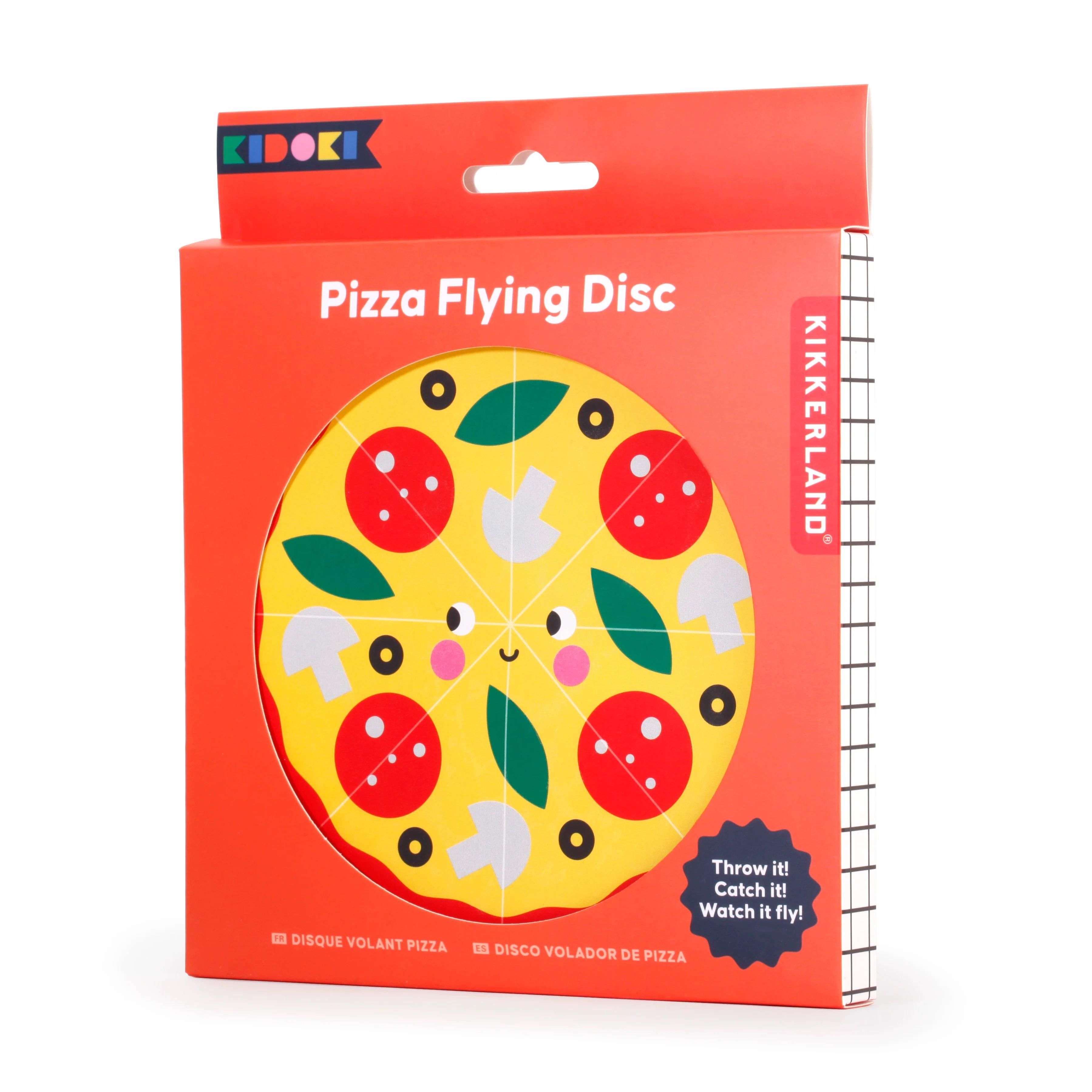 Kikkerland Kidoki Flexible Silicone Flying Discs-Kidoki Esnek Silikon Uçan Diskler