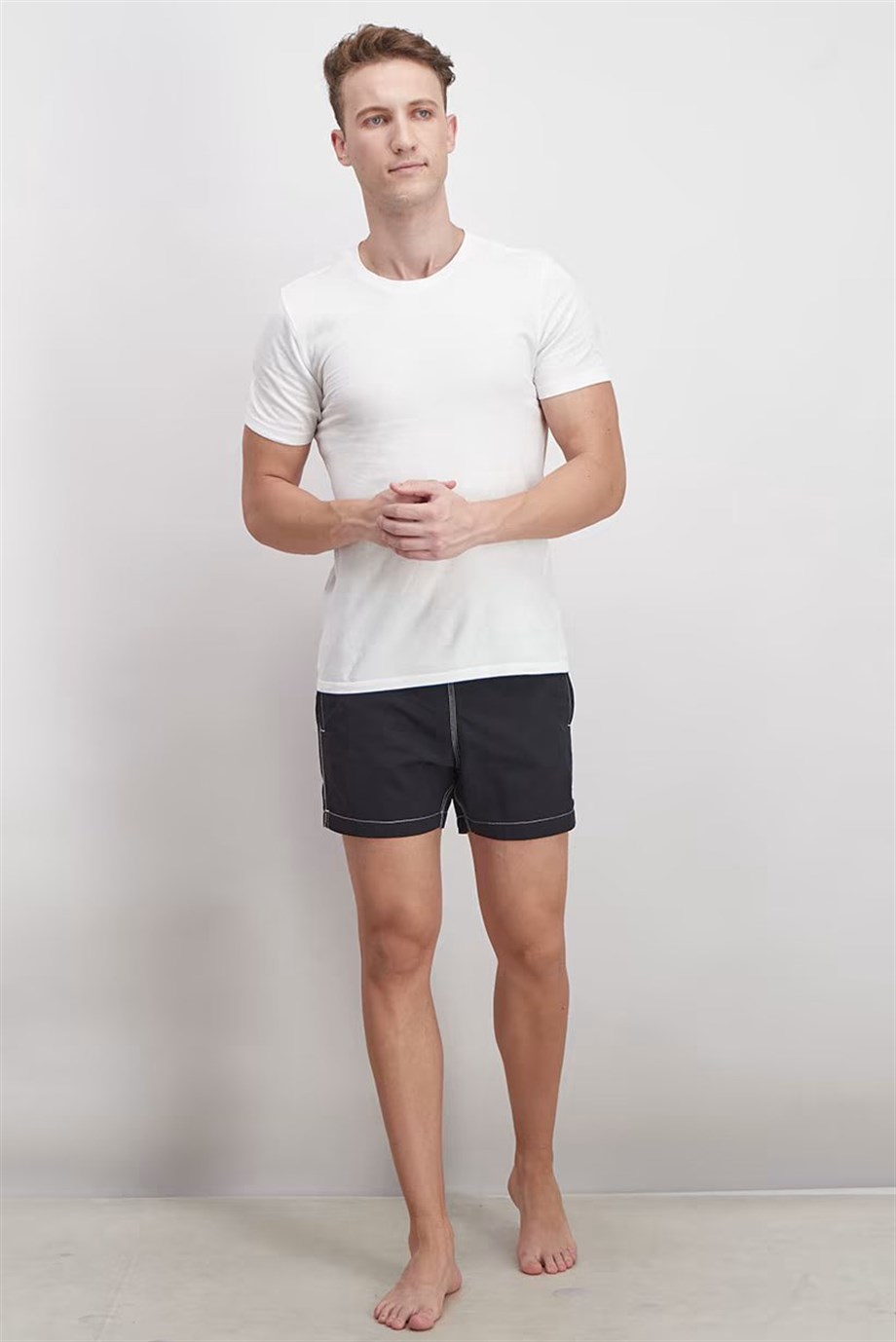 Champion Şort Mayo Slant Pocket Siyah