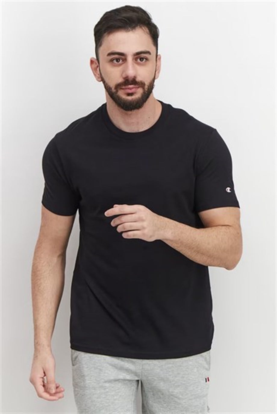 Champion Tshirt Crewneck Siyah