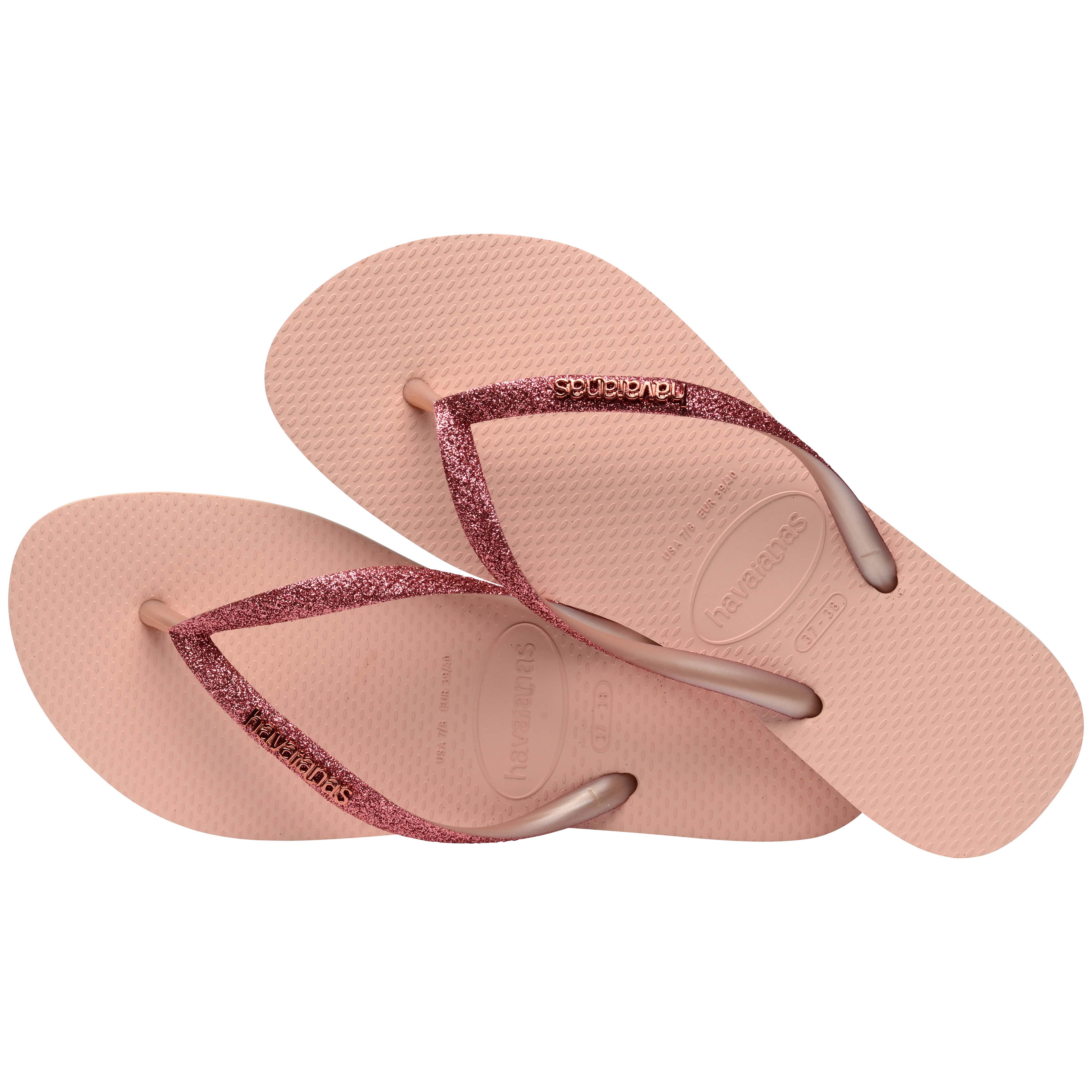 Havaianas Parmakarası Terlik Slim Glitter 2 Pink