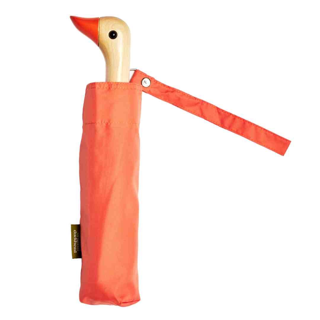Original Duckhead Duck Kompakt Şemsiye Turuncu