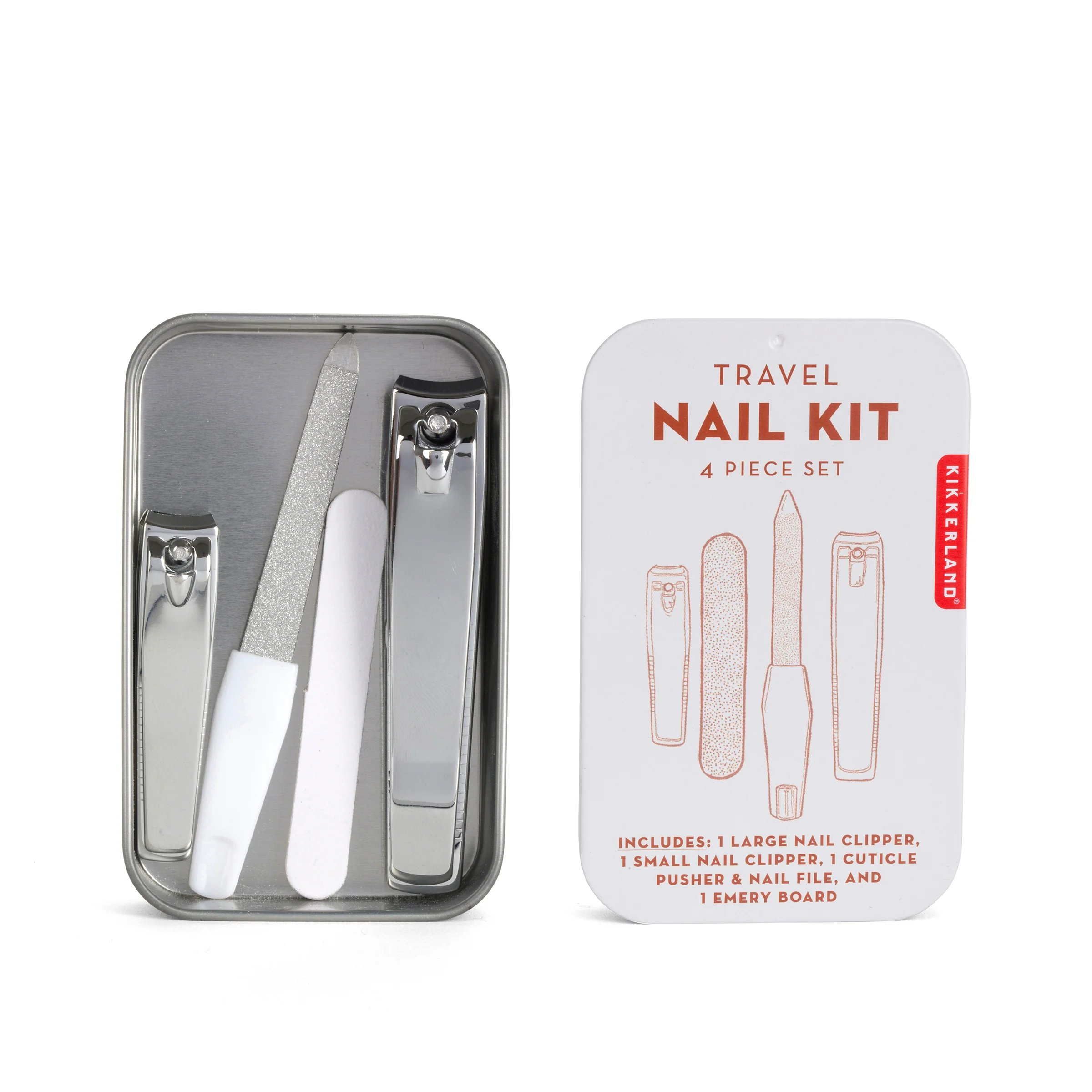 Kikkerland Travel Nail Kit-Manikür Seti Seyahat