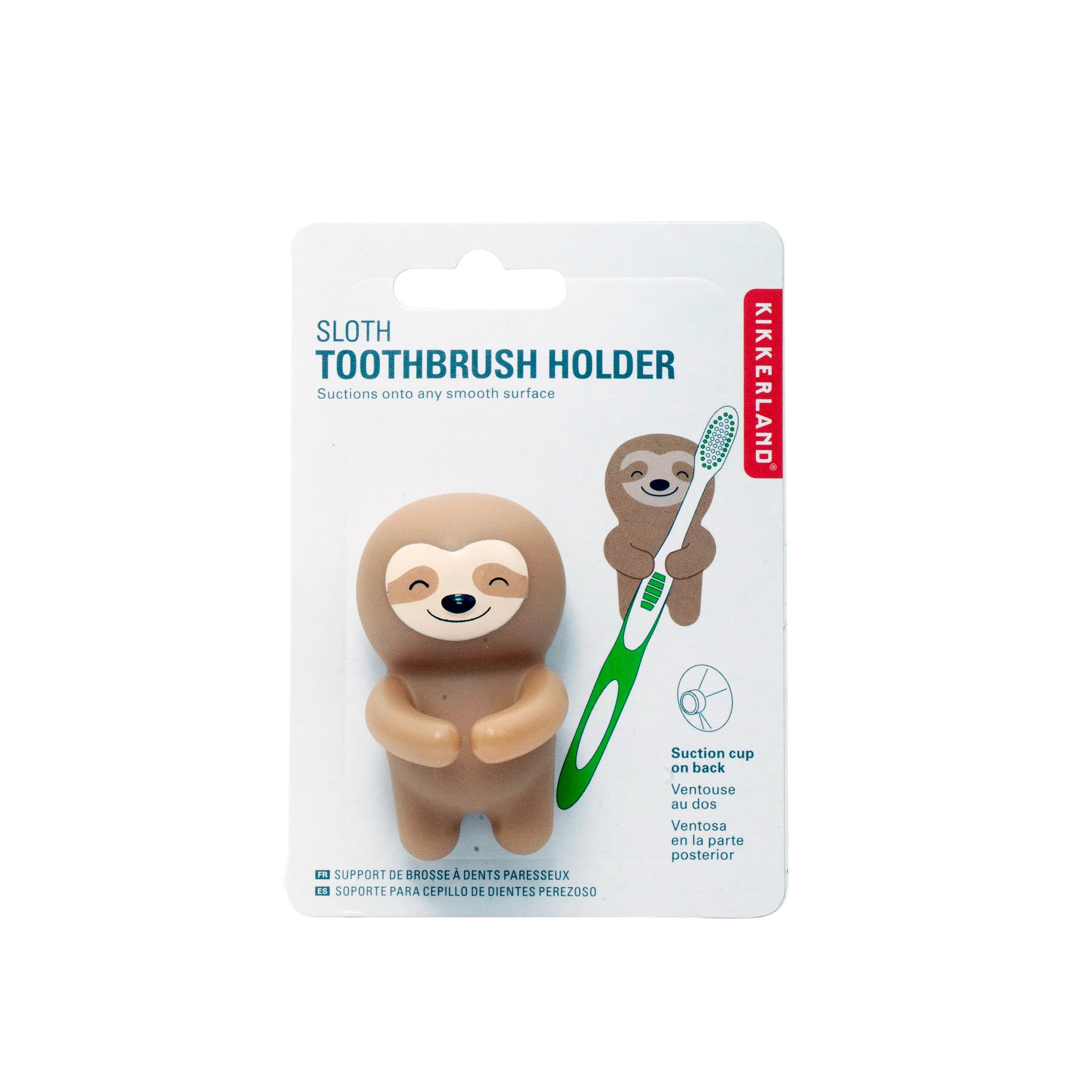 Kıkkerland Sloth Toothbrush Holder-Diş Fırçası Tutucu Tembel Hayvan