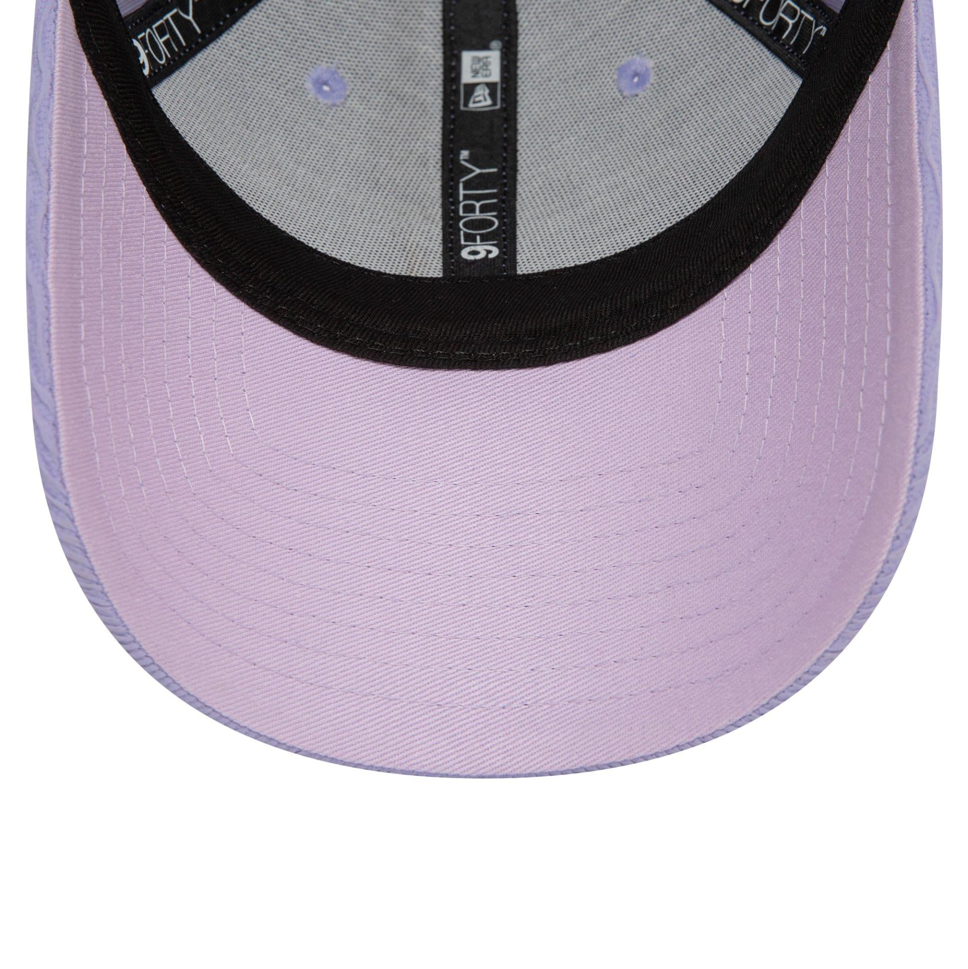 New Era Kadın Şapka 940 9Forty Ruching New York Yankees Purple