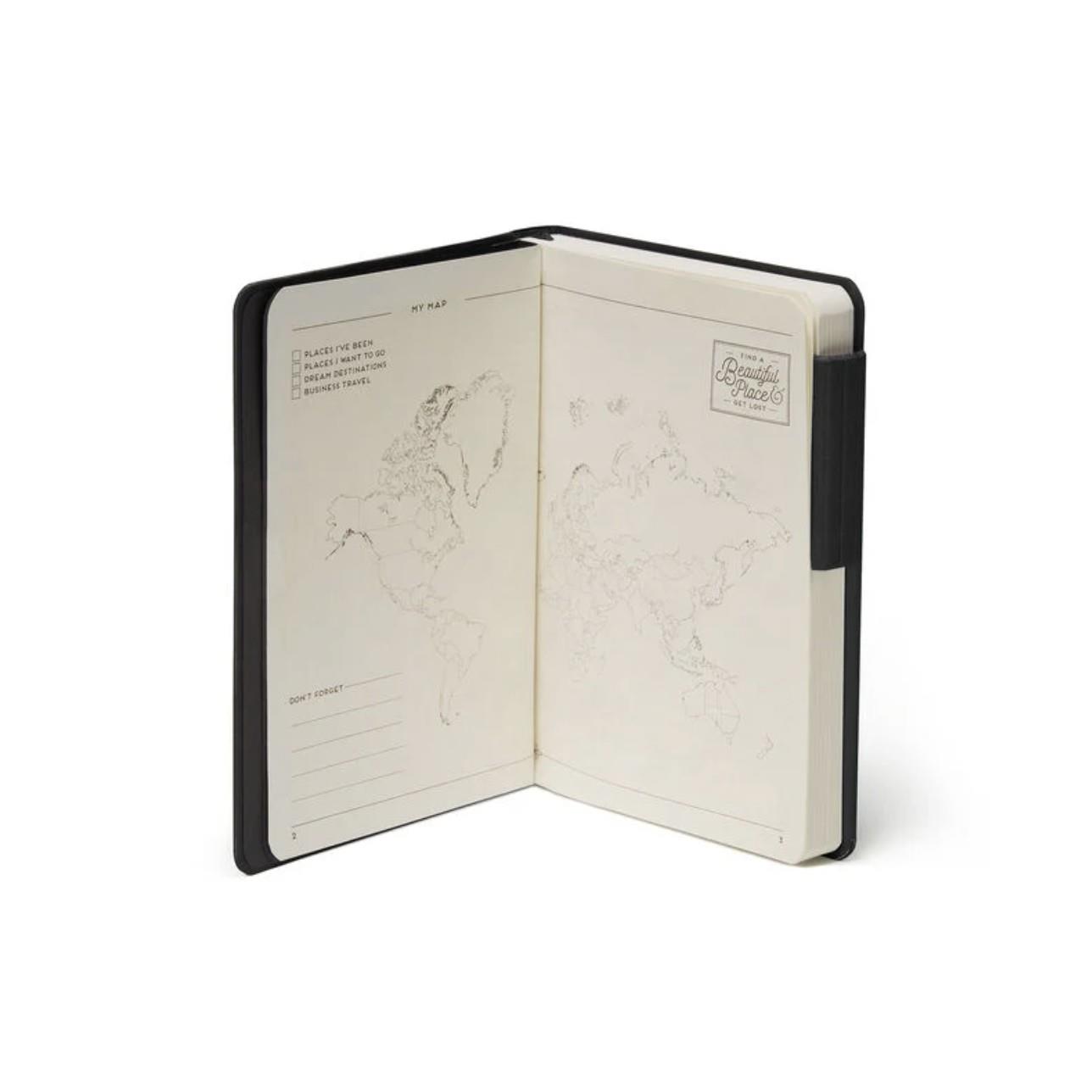 Legami Defter My Notebook Small Çizgili Siyah