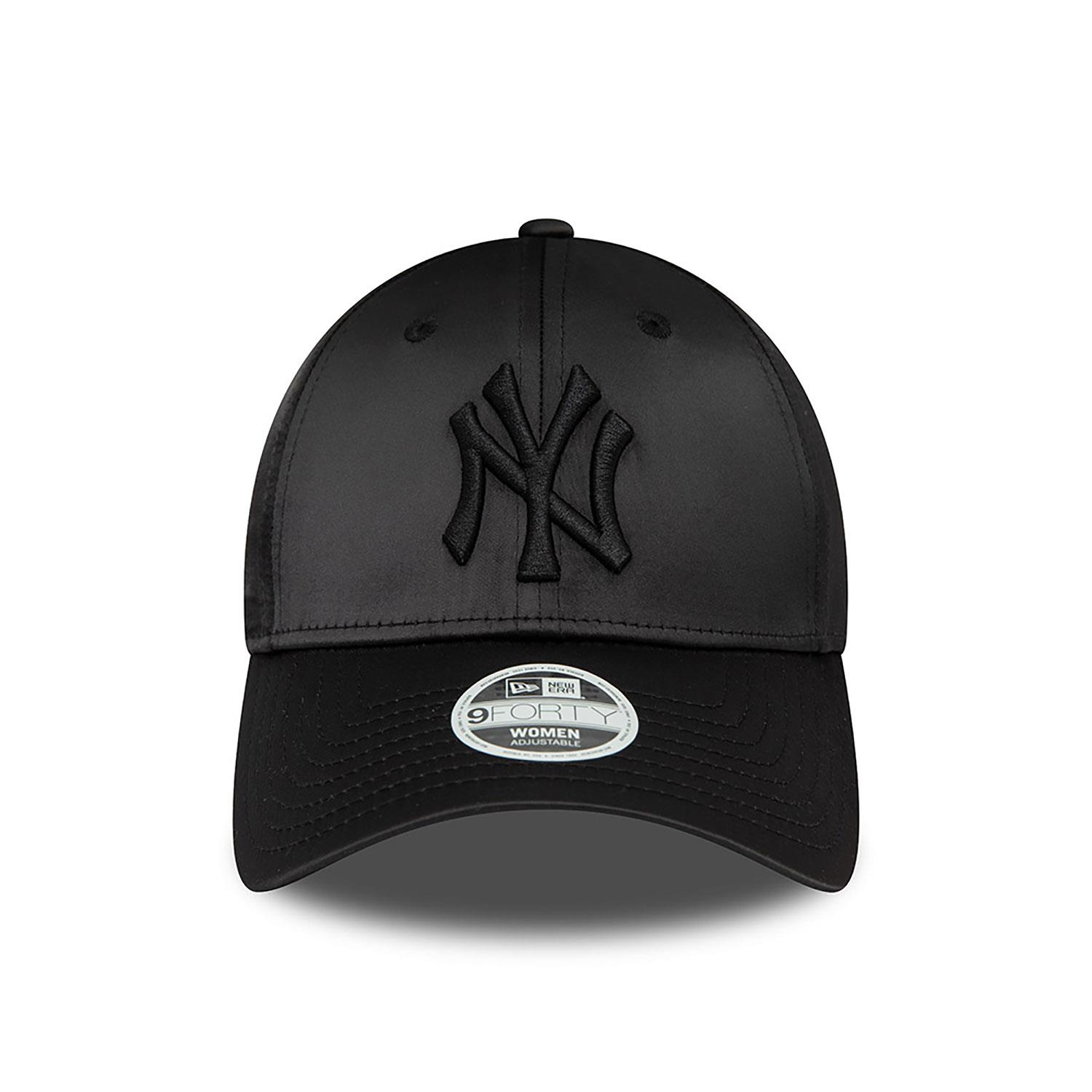 New Era Kadın Şapka New York Yankees Saten Siyah