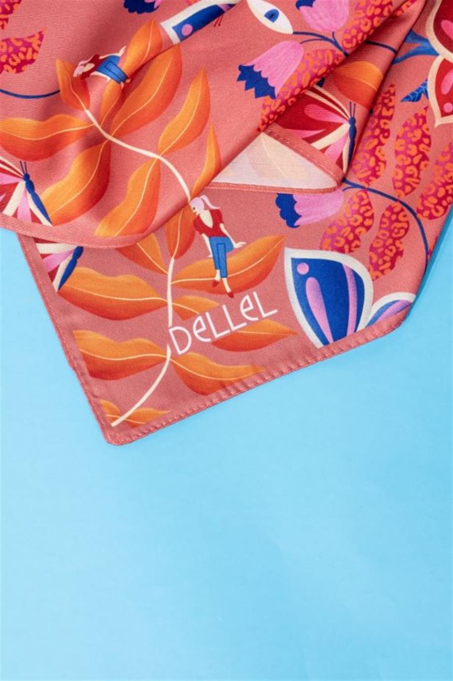 Dellel Fular Imagine A Forest Fular Pembe
