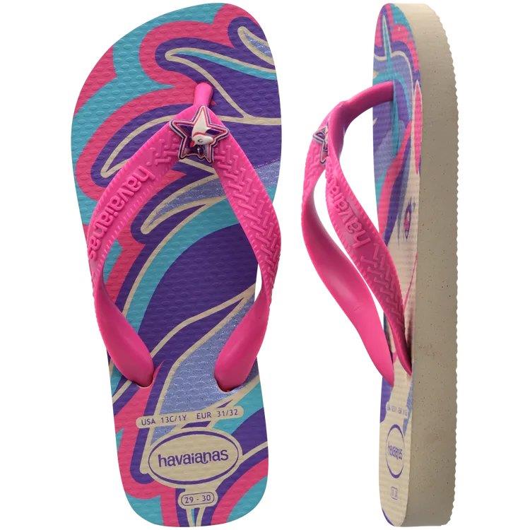 Havaianas Çocuk Parmakarası Terlik Kids Fantasy Biege