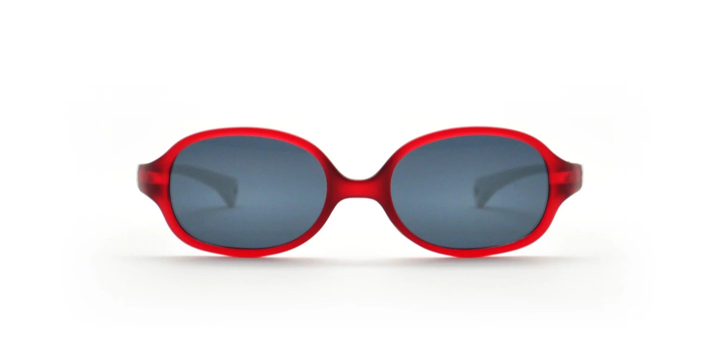 Looklight Bebek Güneş Gözlüğü Bob Matte Jelly Red 0-2 Yaş (LL229)