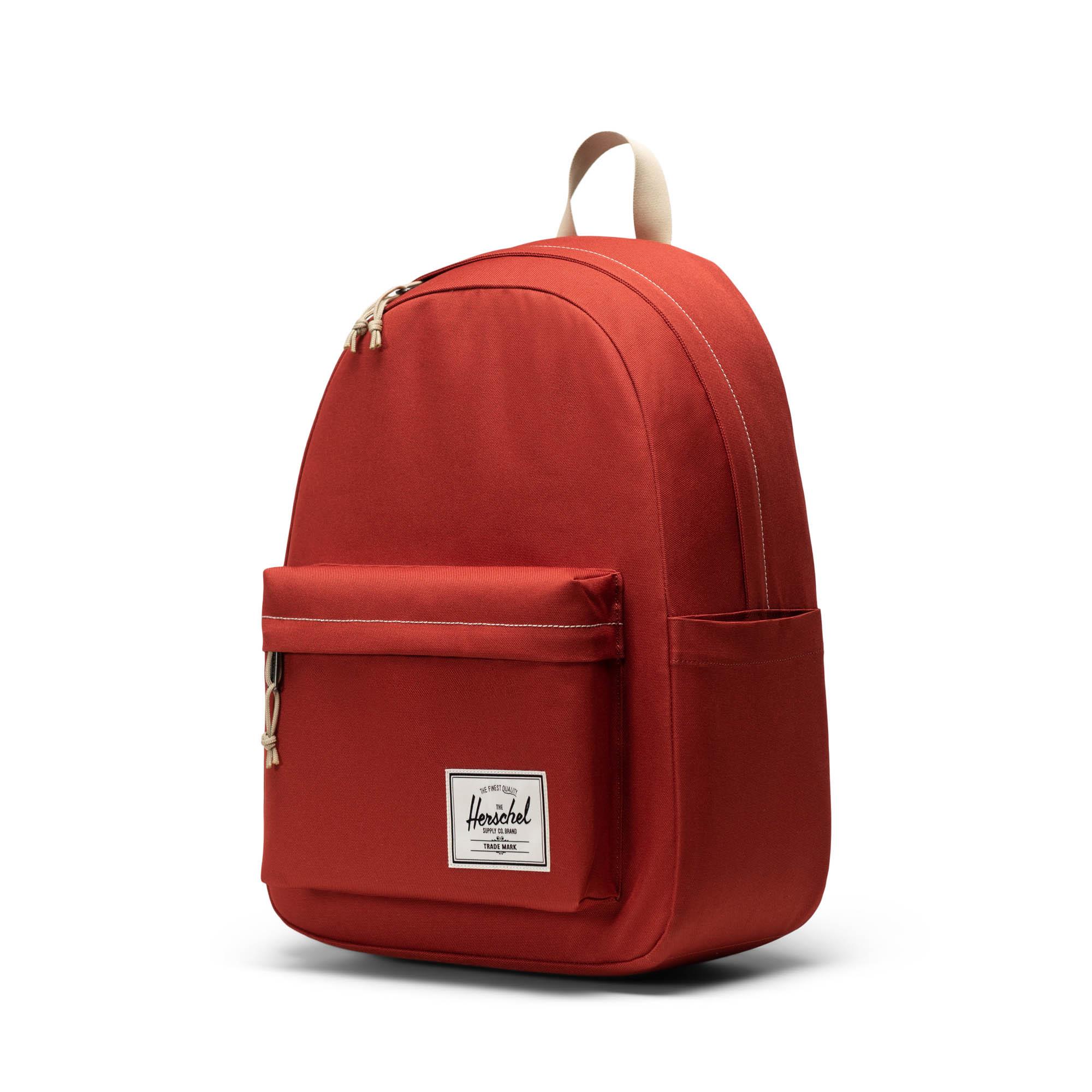 Herschel Sırt Çantası Classic Backpack Red Ochre/White Stitch