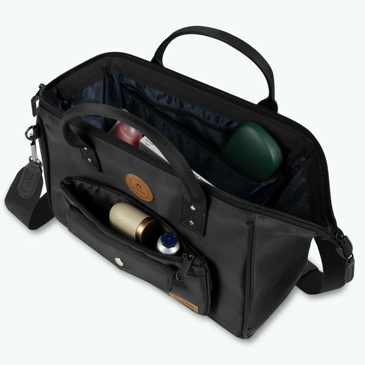 Cabaia Cross Body Bag Cambridge Large Omuz Çantası – 9,2 L Su İtici Günlük Çanta